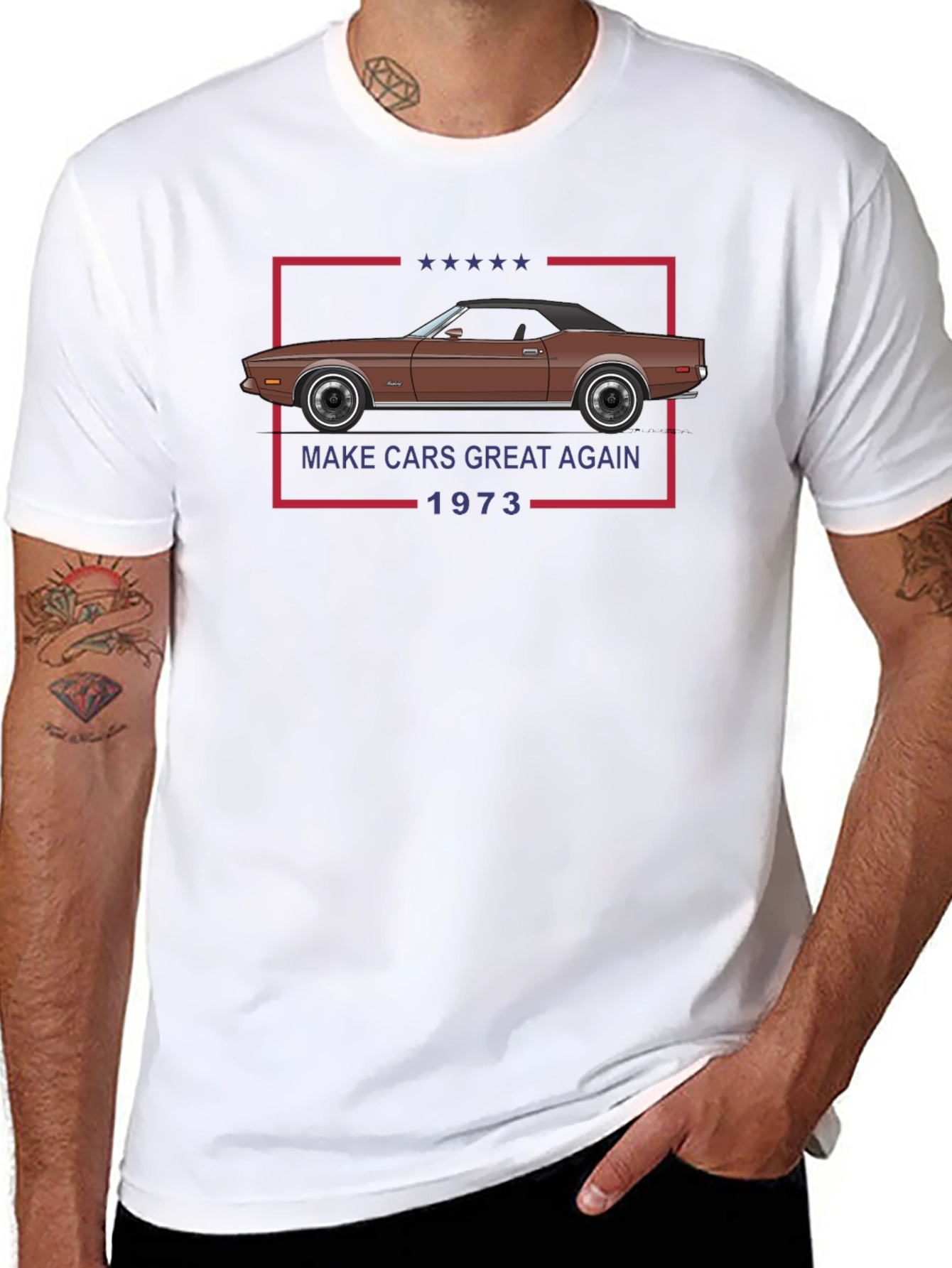 Make Cars Great Again 1973 T-Shirt