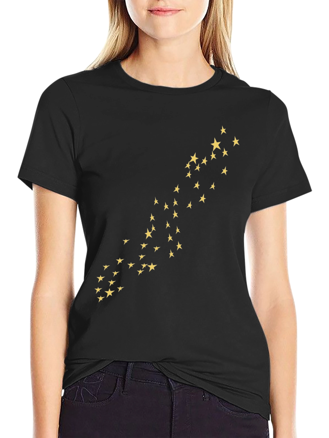 Starry Sky Black T-Shirt