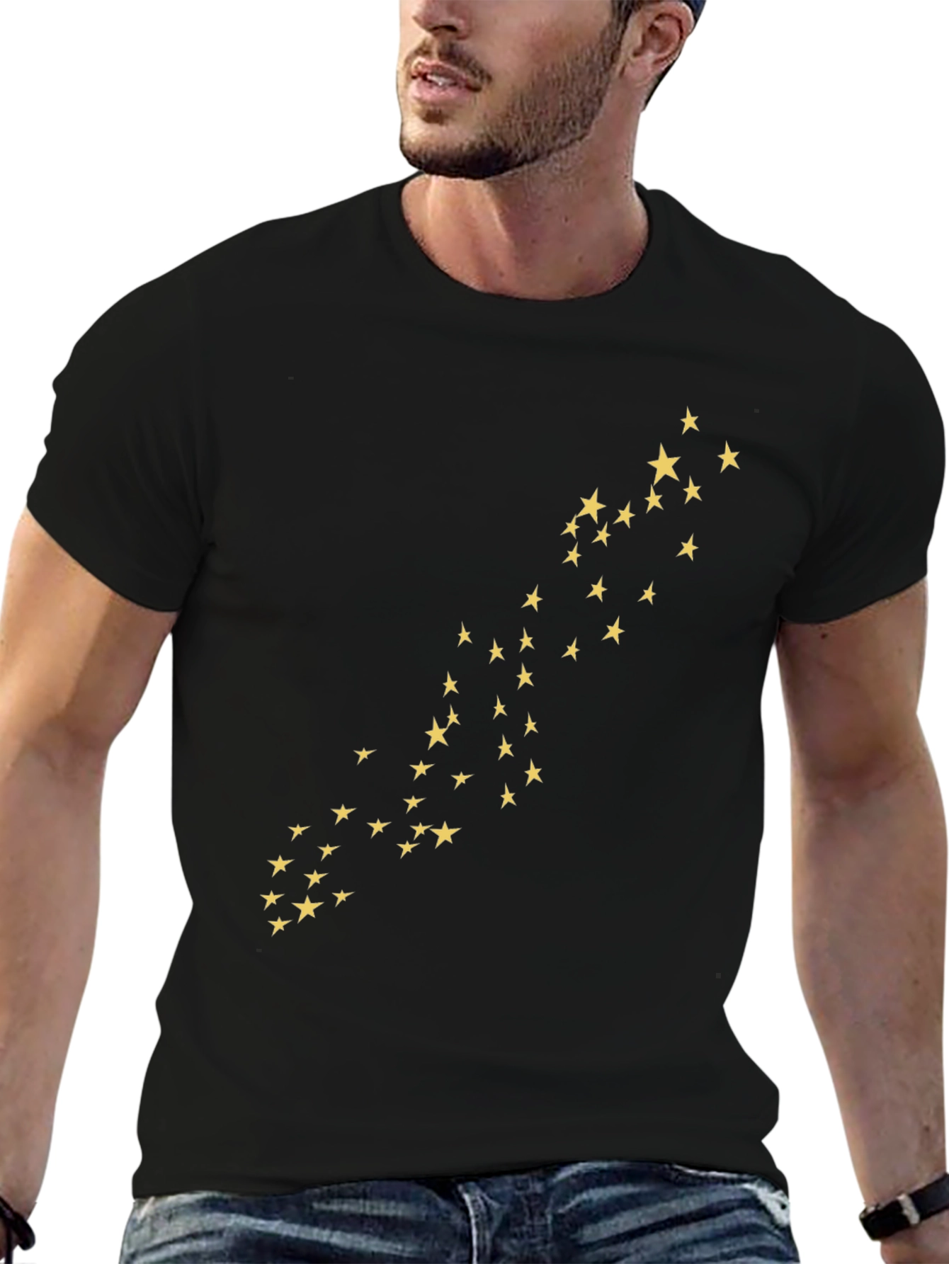 Starry Sky Black T-Shirt