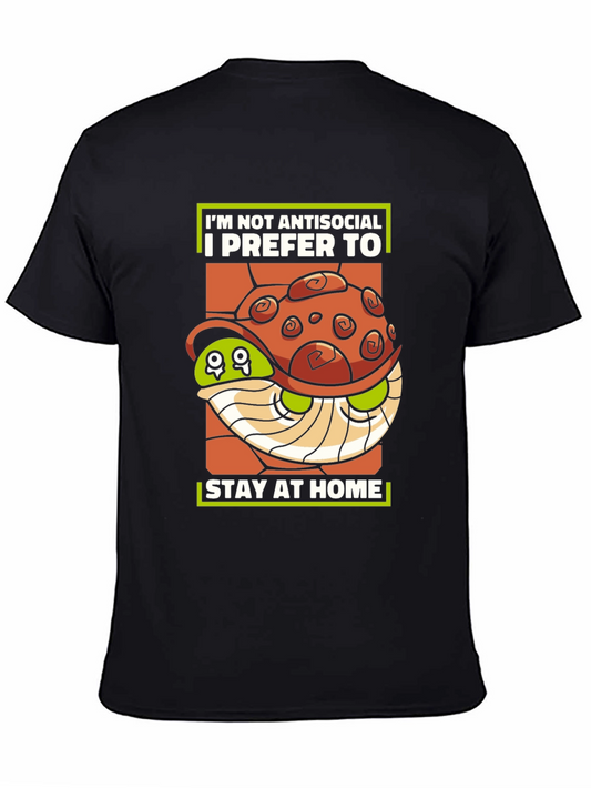 Introvert Turtle T-Shirt - Stay At Home Club Tee