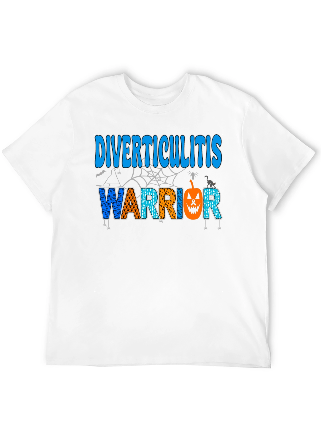 Diverticulitis Warrior Halloween T-Shirt
