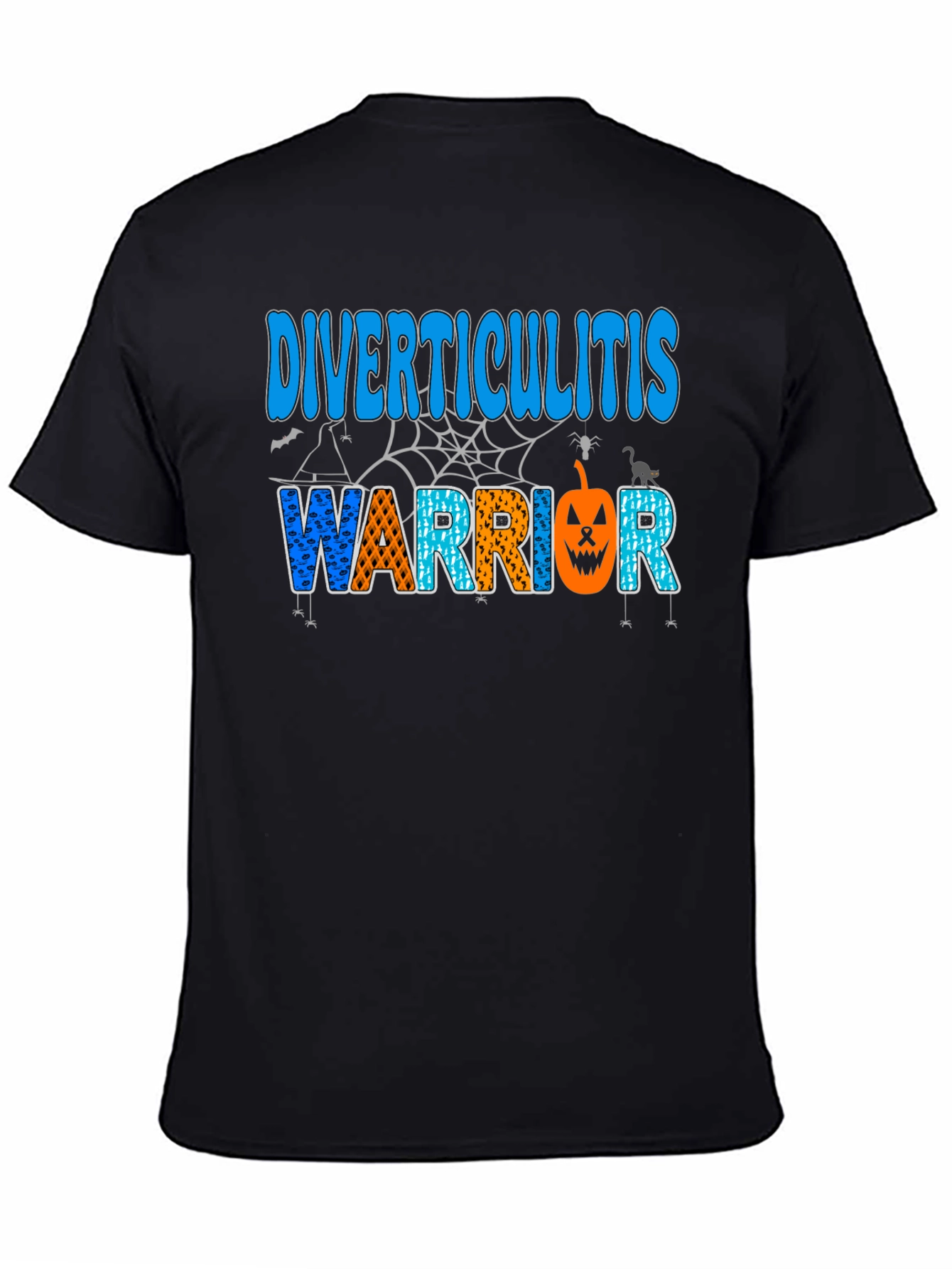 Diverticulitis Warrior Halloween T-Shirt