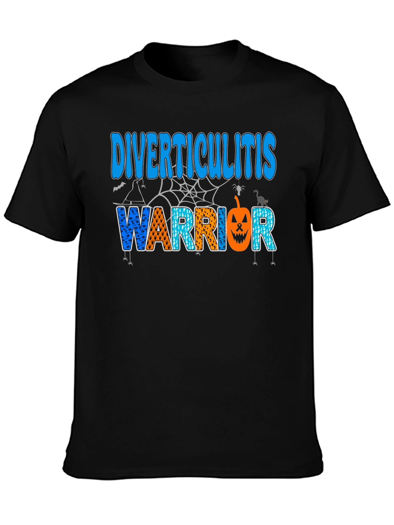 Diverticulitis Warrior Halloween T-Shirt