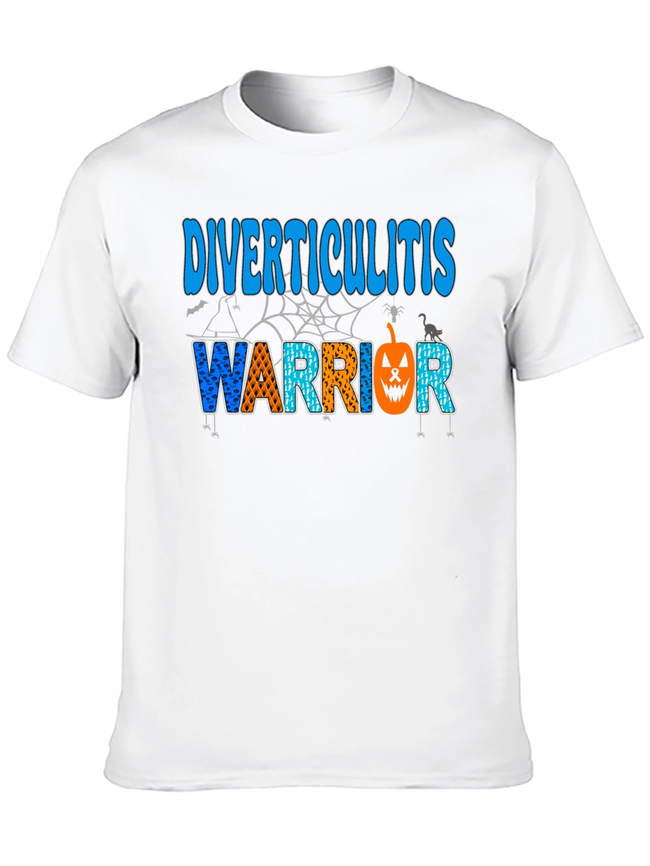 Diverticulitis Warrior Halloween T-Shirt