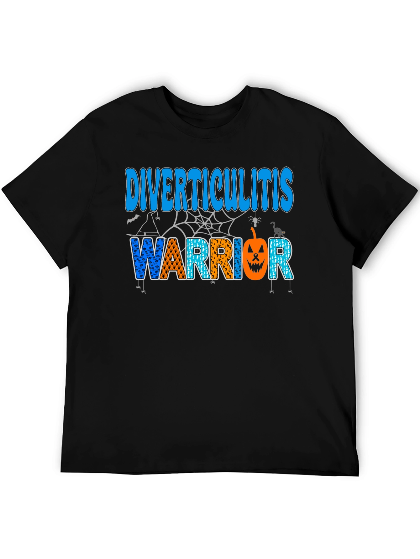 Diverticulitis Warrior Halloween T-Shirt