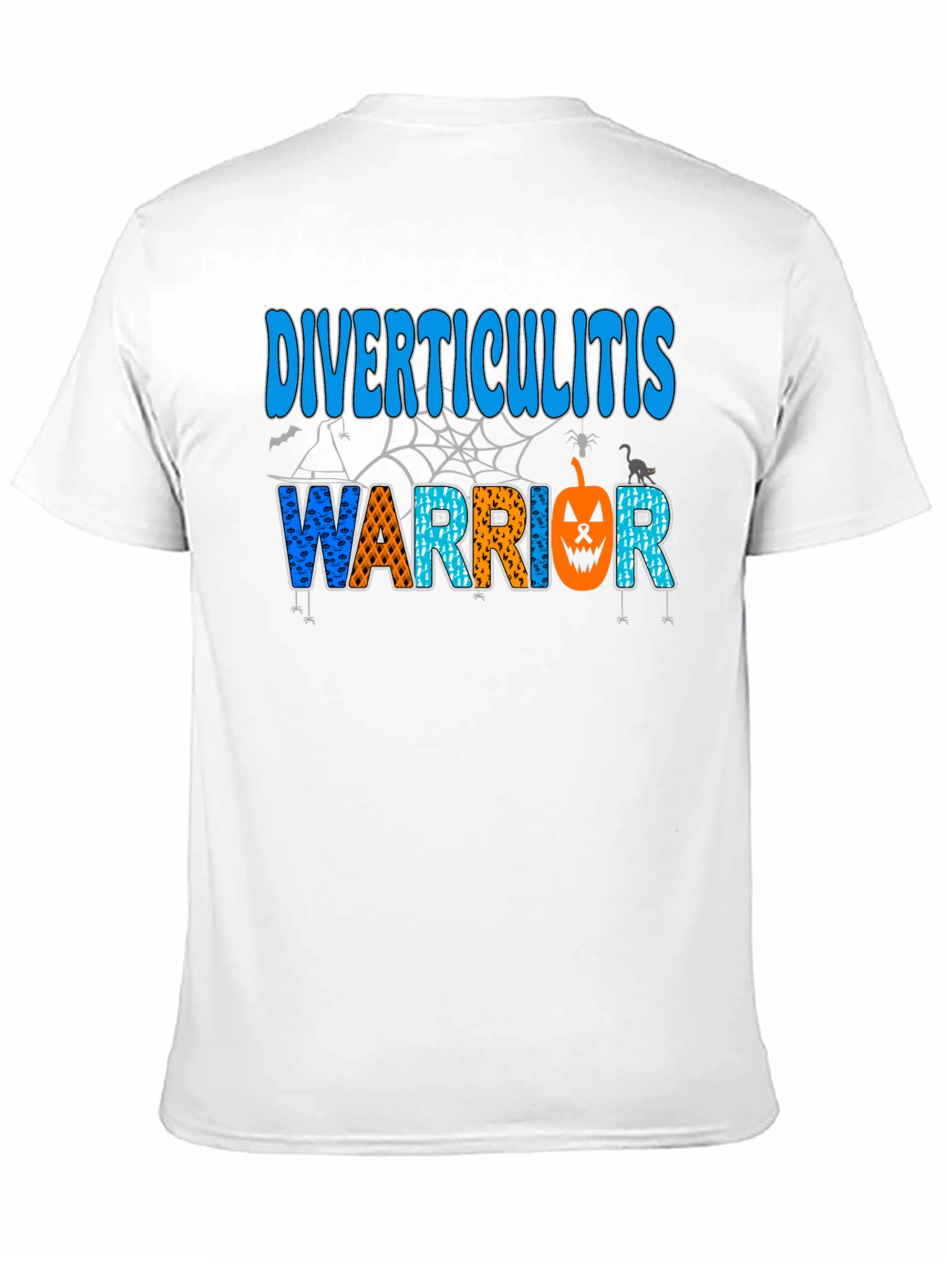 Diverticulitis Warrior Halloween T-Shirt