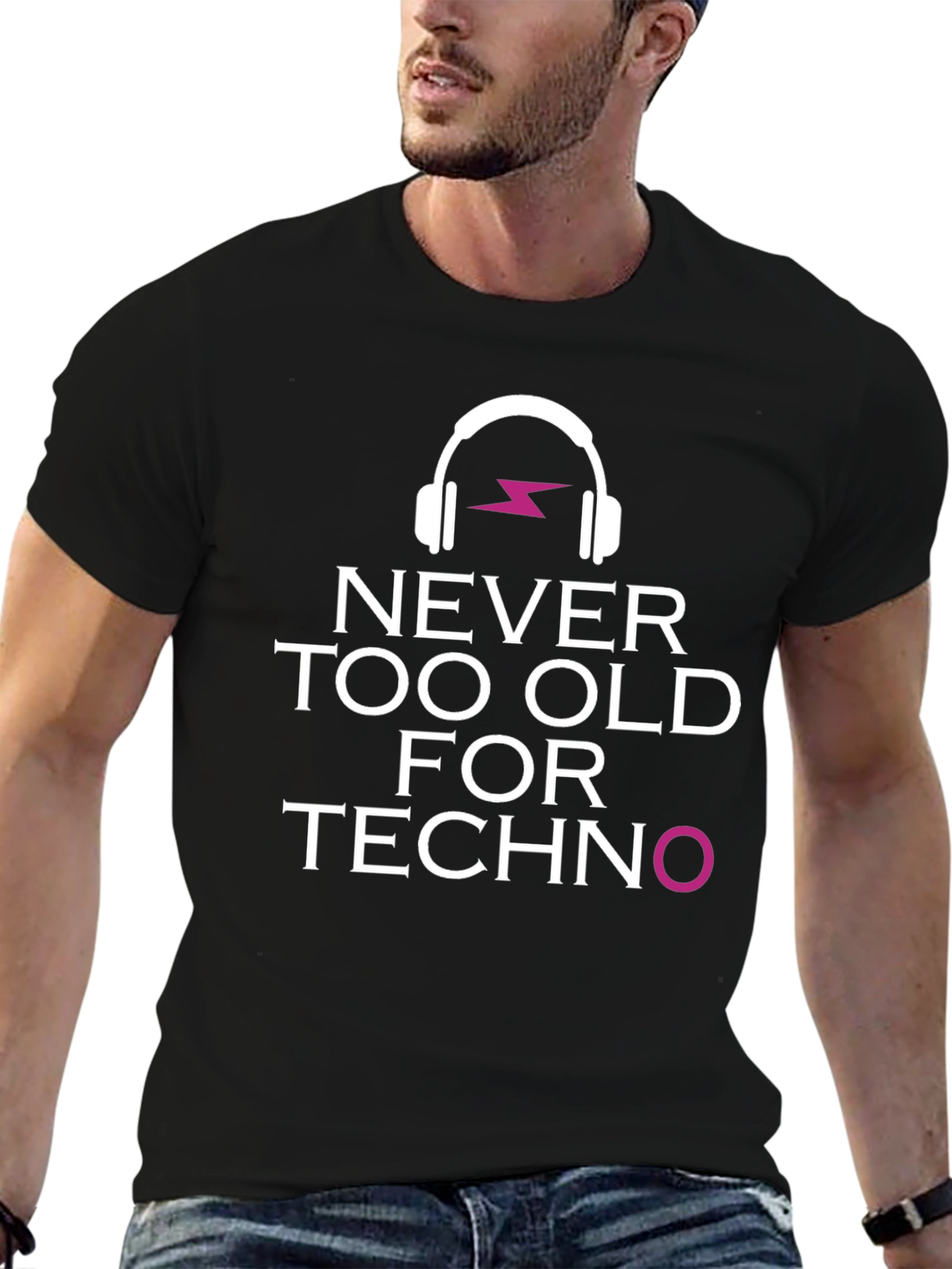 Never Too Old for Techno T-Shirt