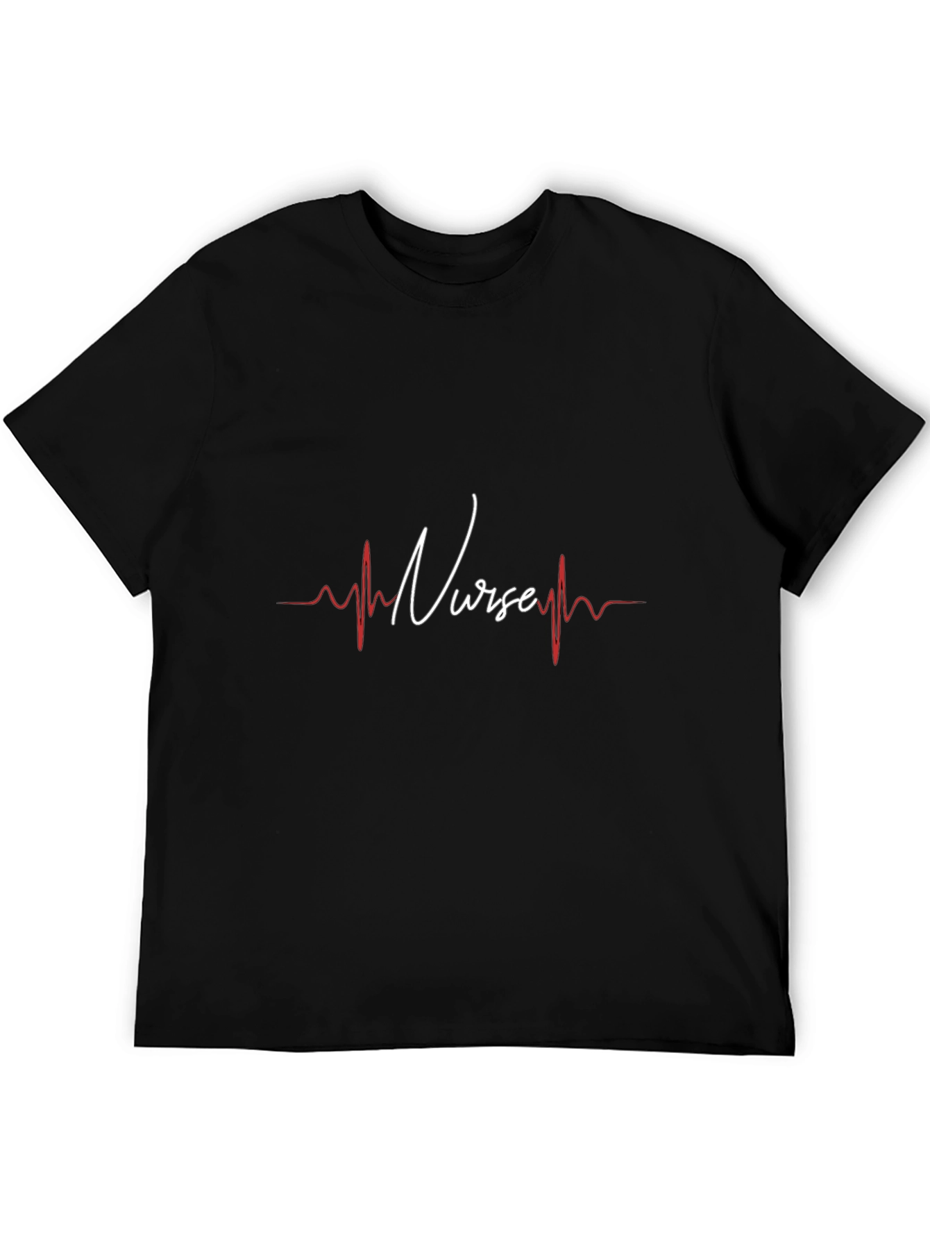 Nurse Heartbeat Graphic T-Shirt