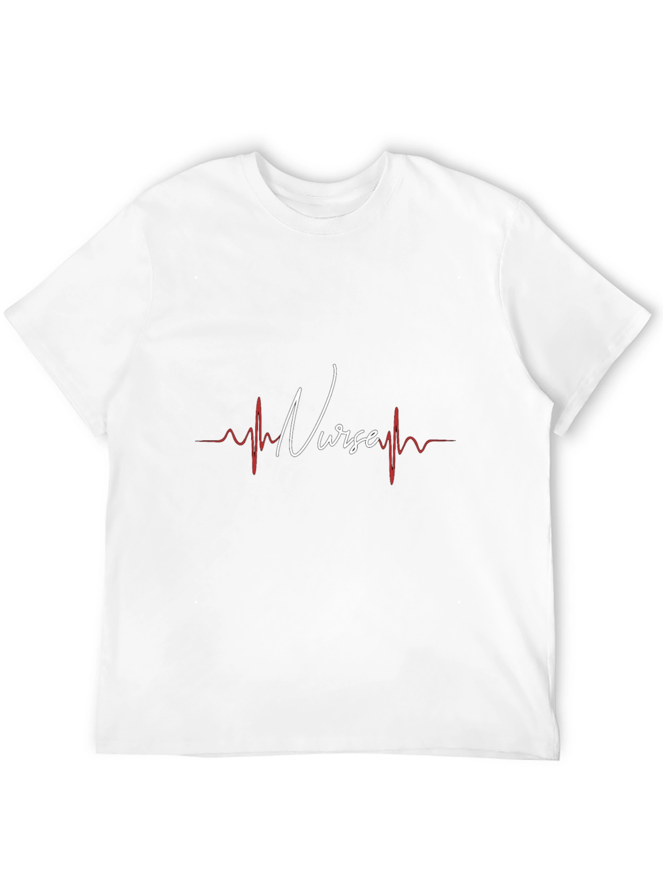 Nurse Heartbeat Graphic T-Shirt