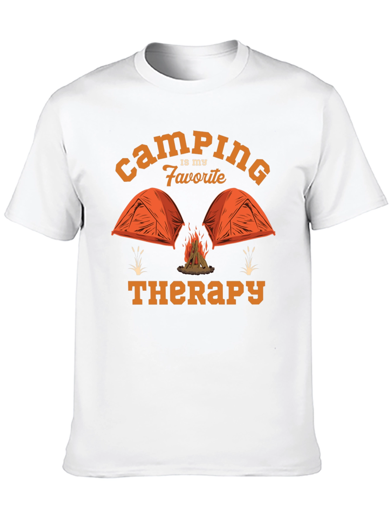 Camping is My Favorite Therapy T-Shirt