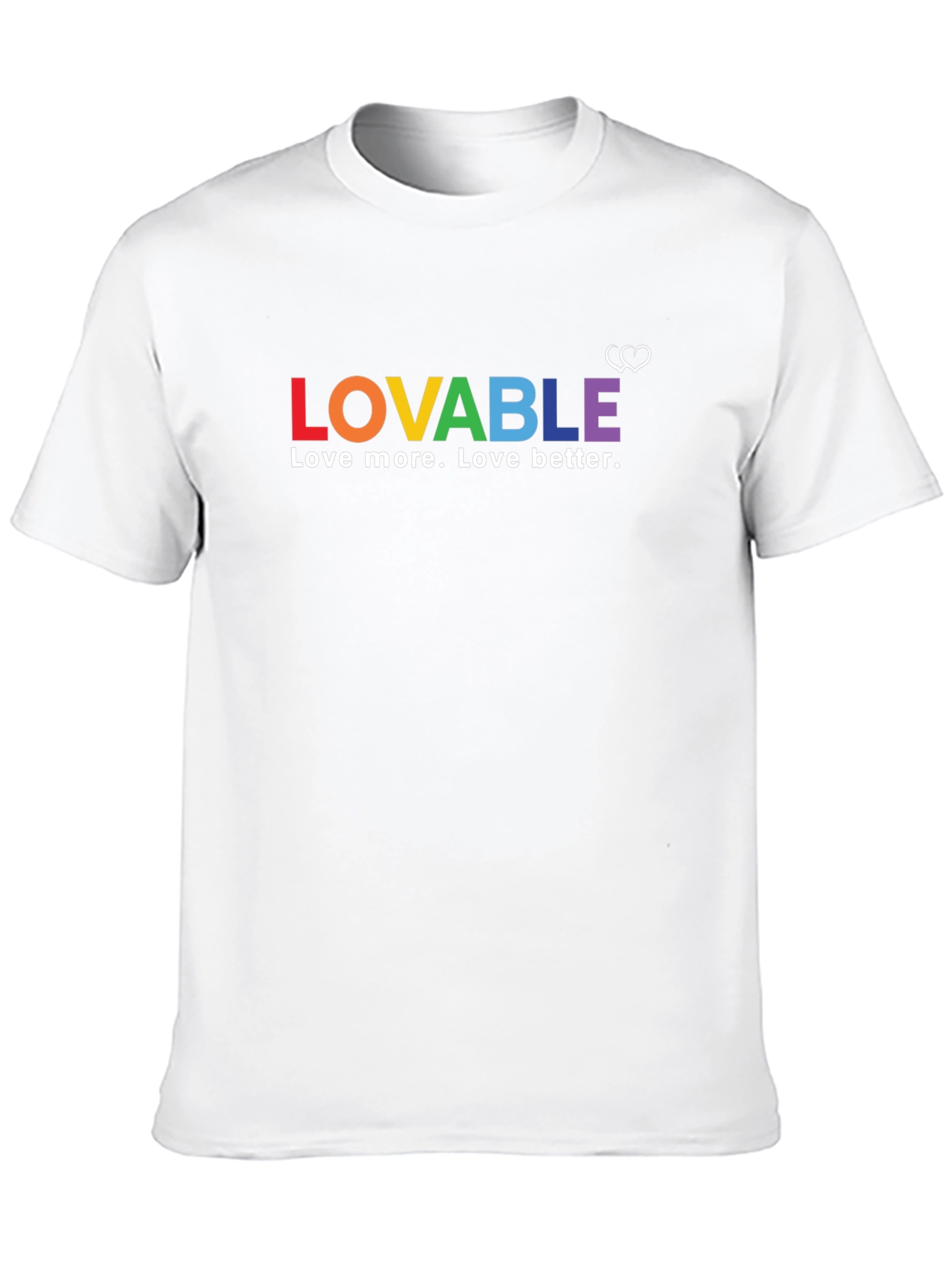 Lovable Pride T-Shirt - Love More Love Better