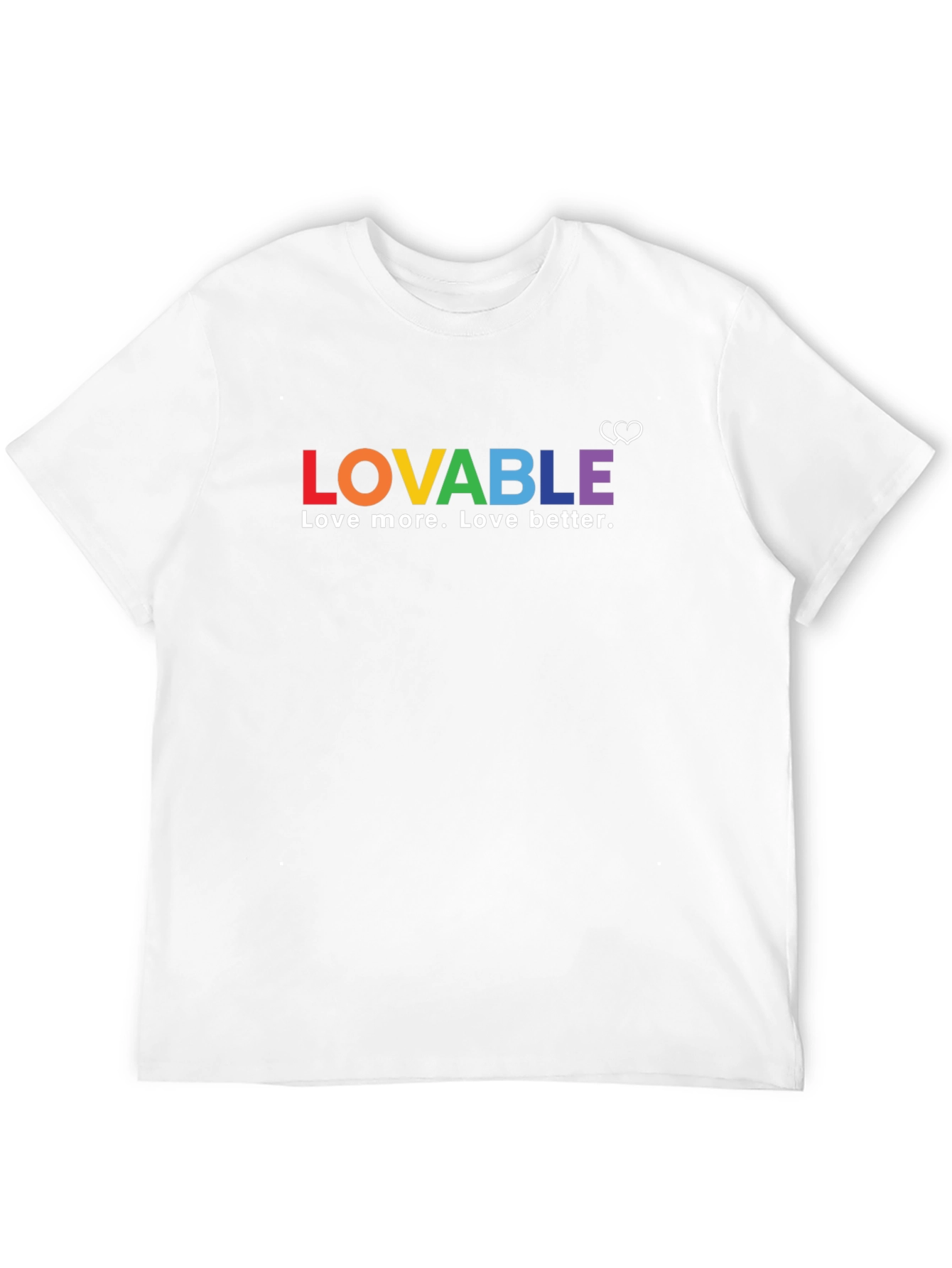 Lovable Pride T-Shirt - Love More Love Better
