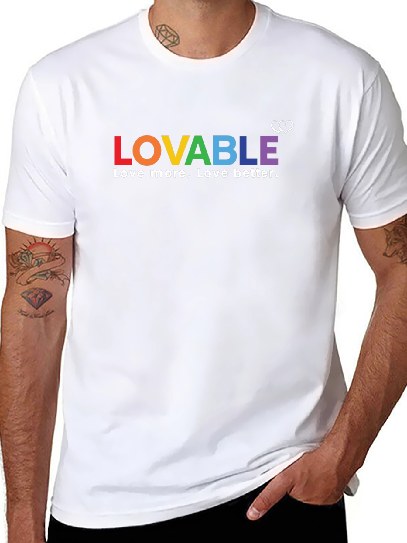 Lovable Pride T-Shirt - Love More Love Better