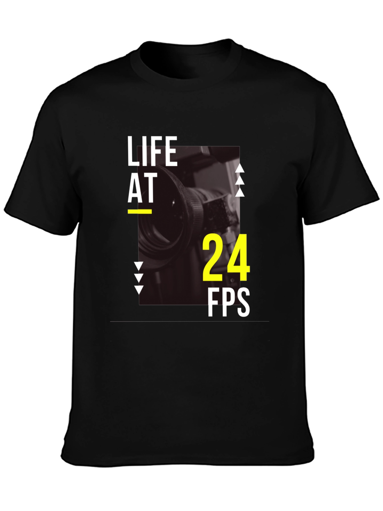 Life At 24 FPS Graphic T-Shirt