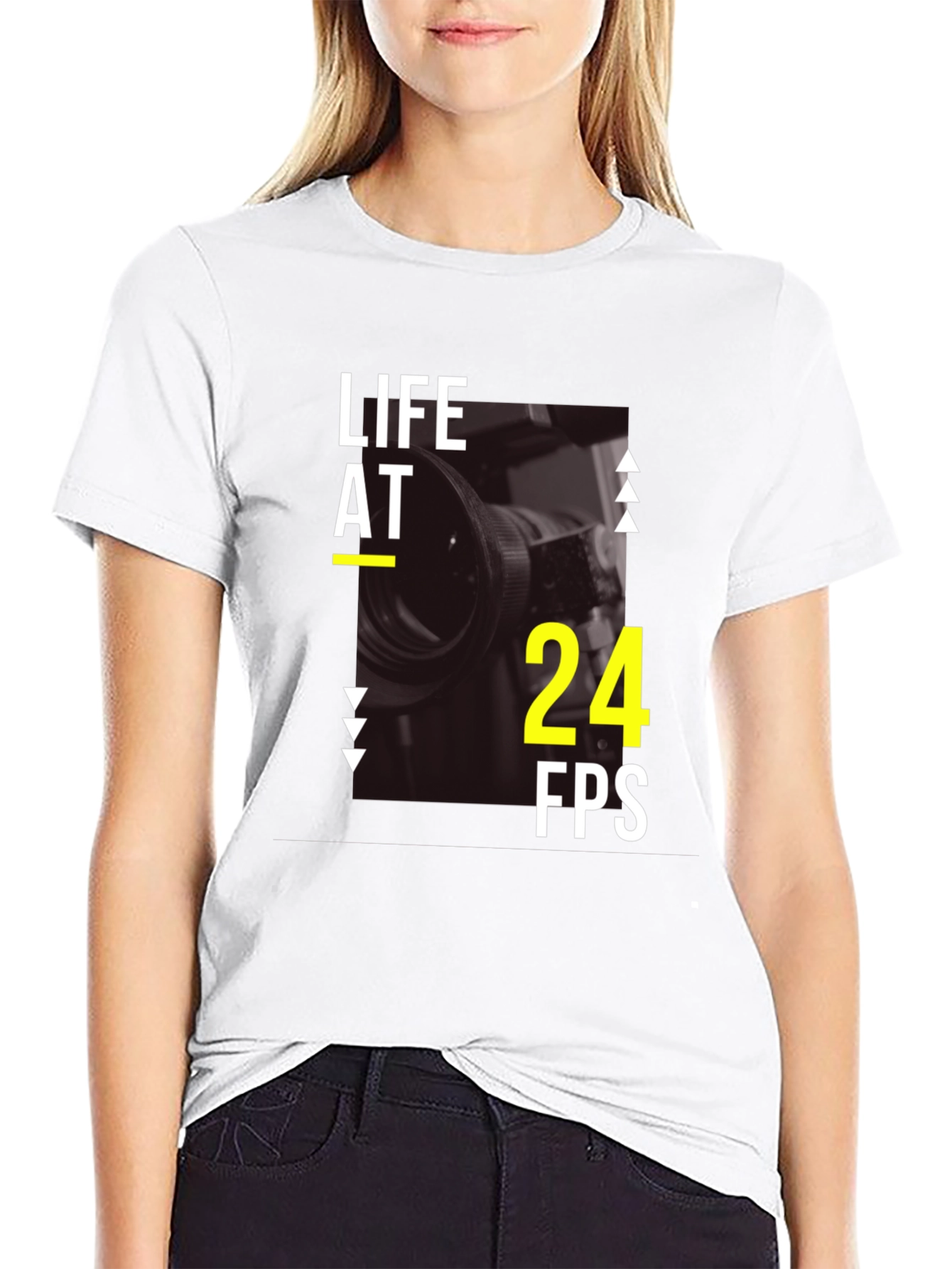 Life At 24 FPS Graphic T-Shirt
