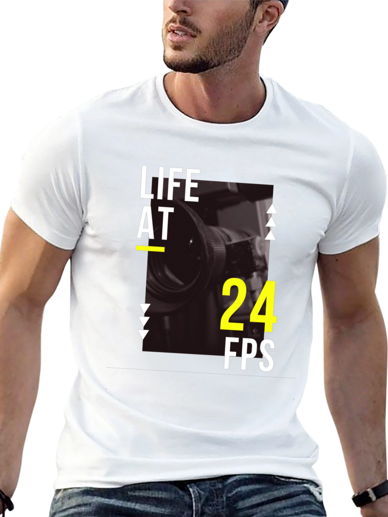 Life At 24 FPS Graphic T-Shirt