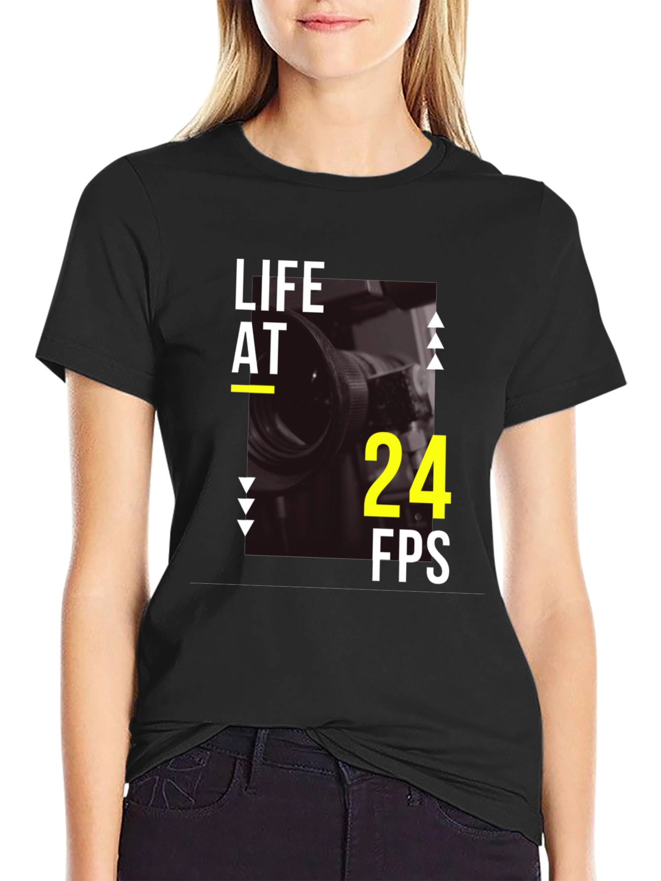 Life At 24 FPS Graphic T-Shirt