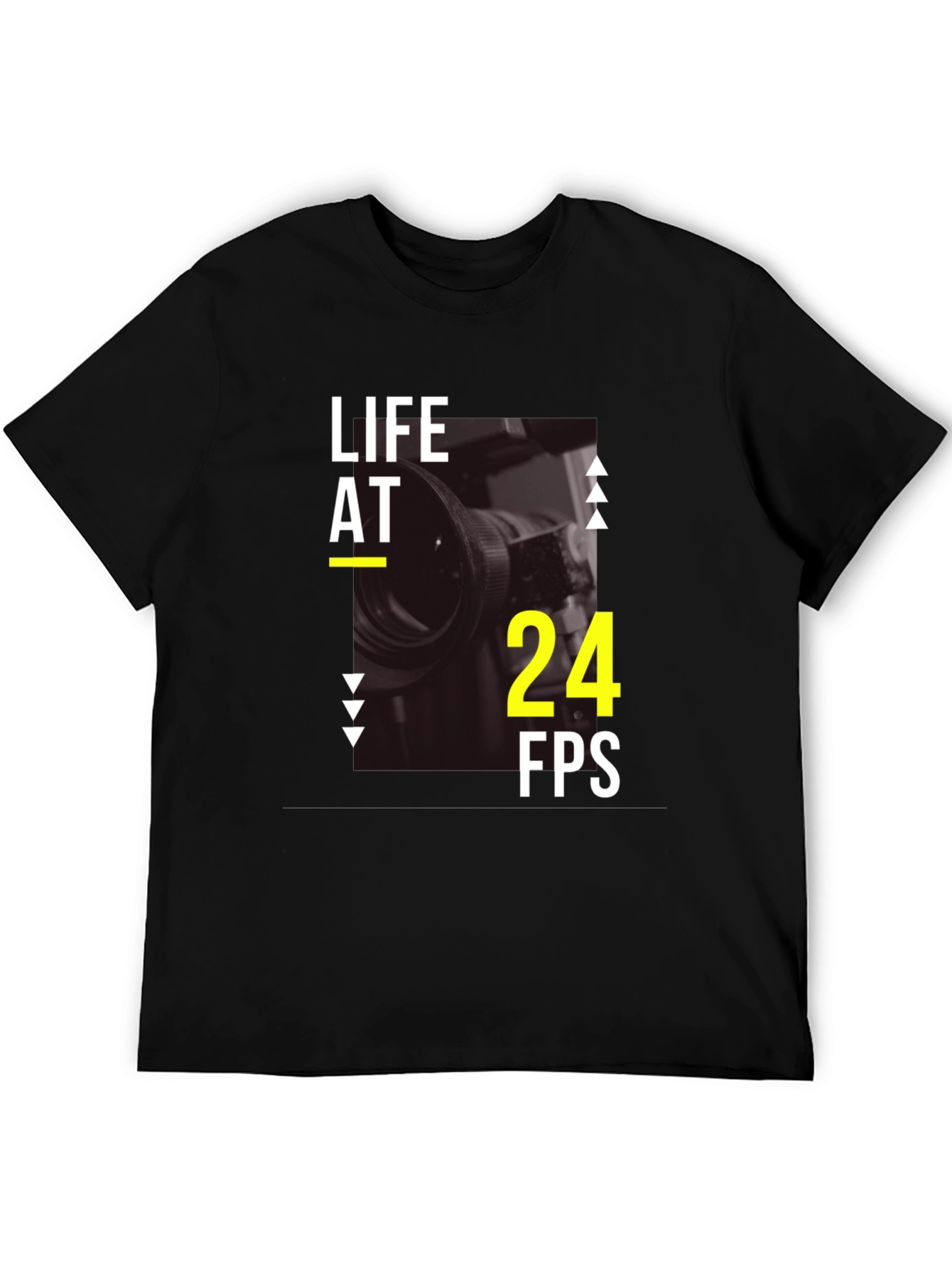 Life At 24 FPS Graphic T-Shirt