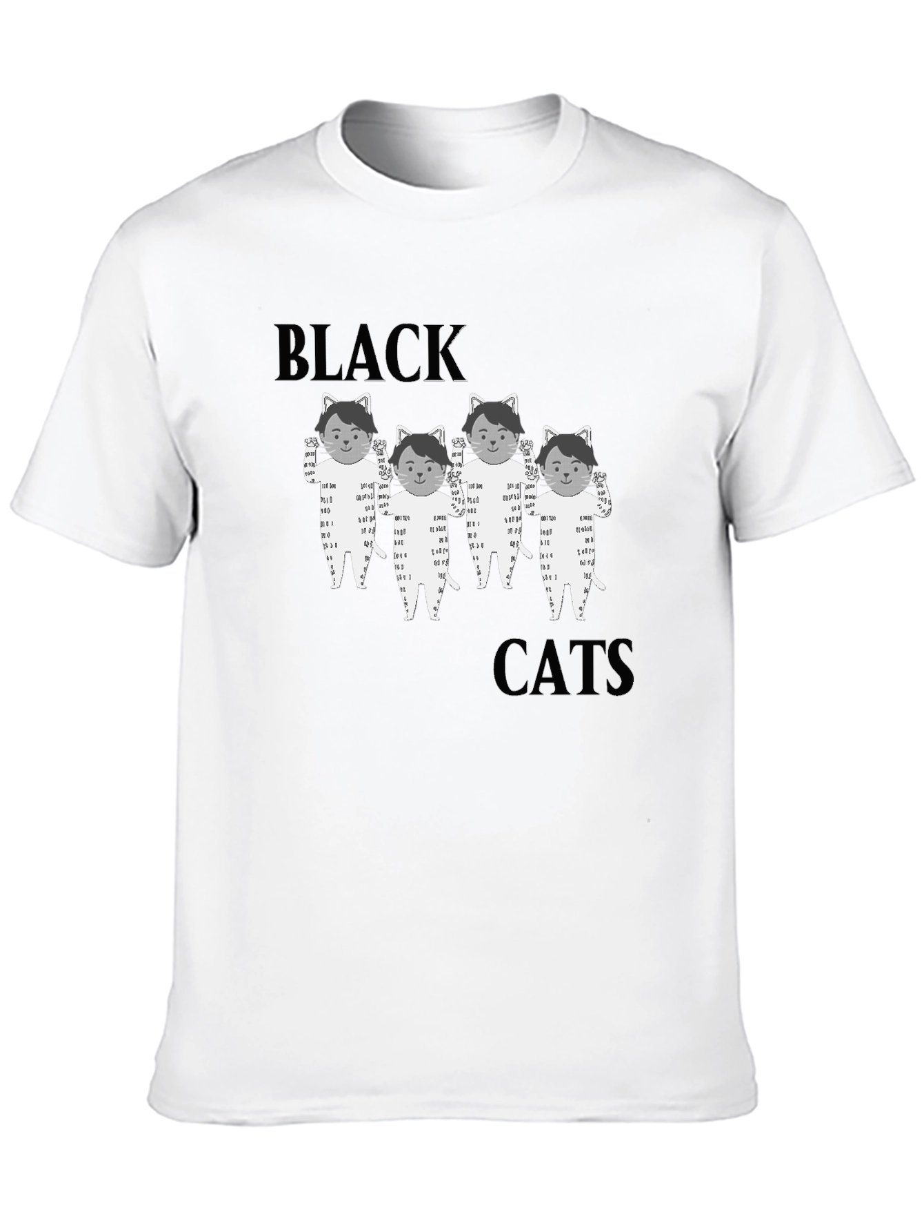 Black Cats Graphic T-Shirt