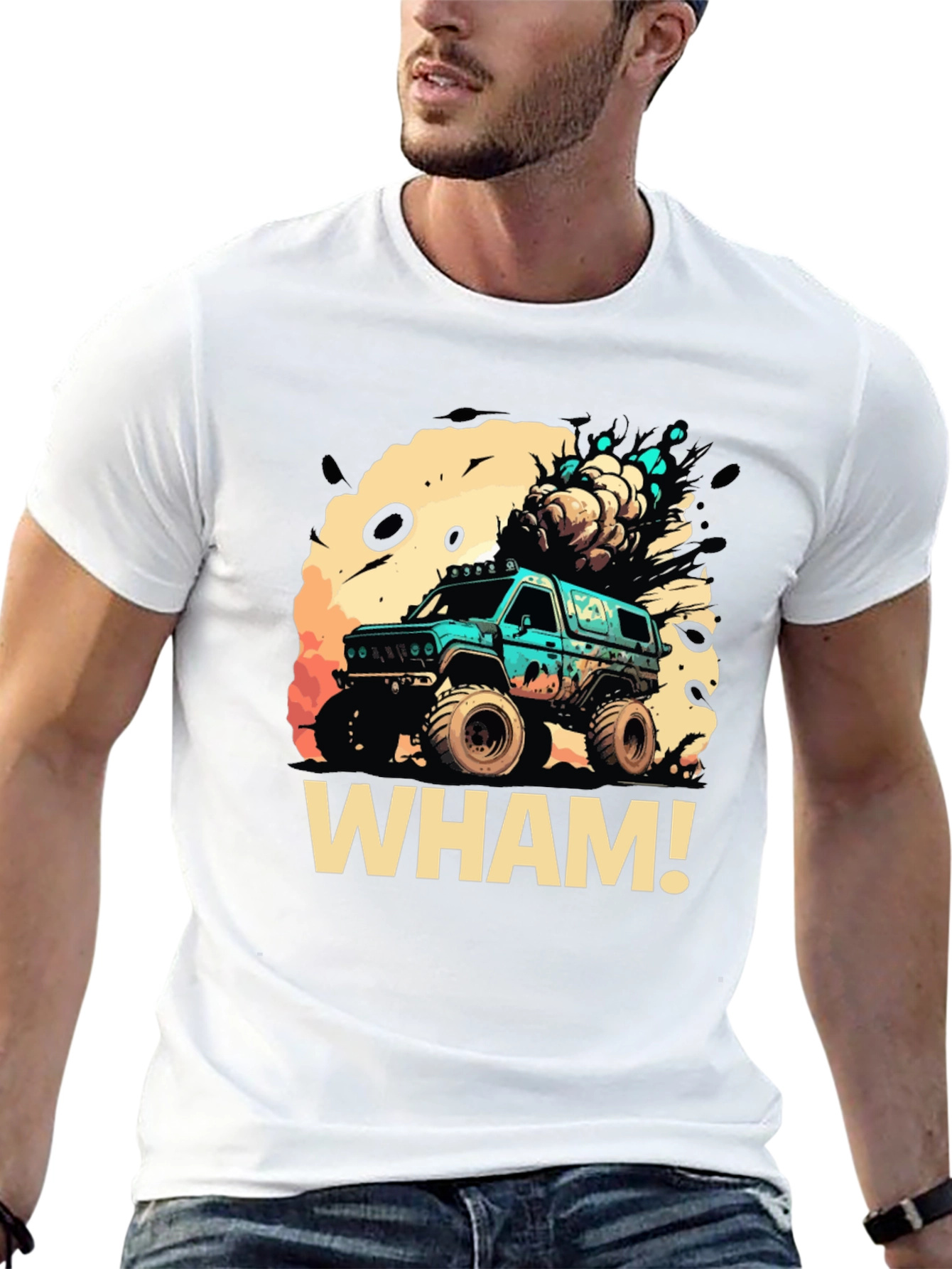 Wham! Truck Graphic T-Shirt