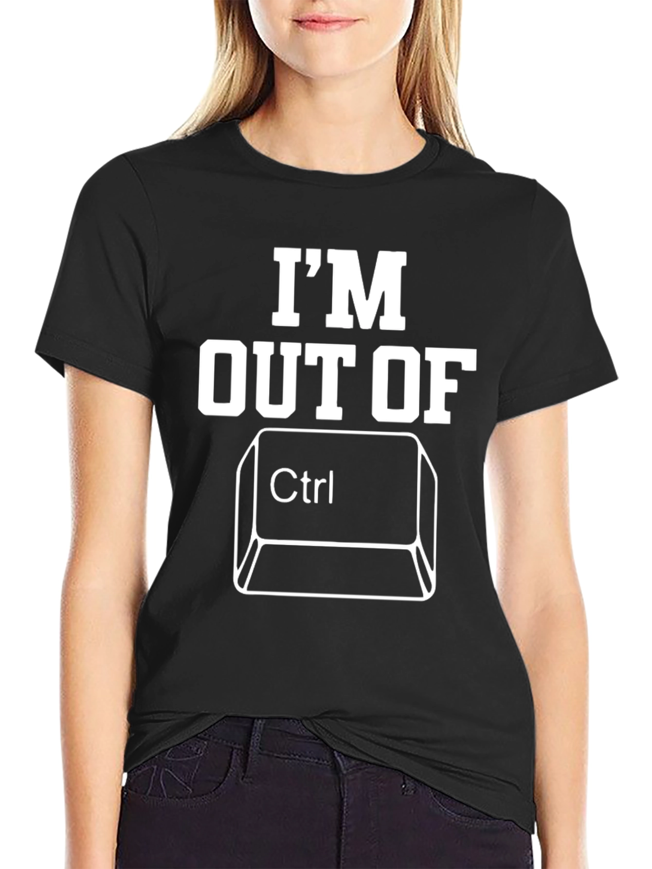 Im Out of Ctrl T-Shirt Funny Geek Tee
