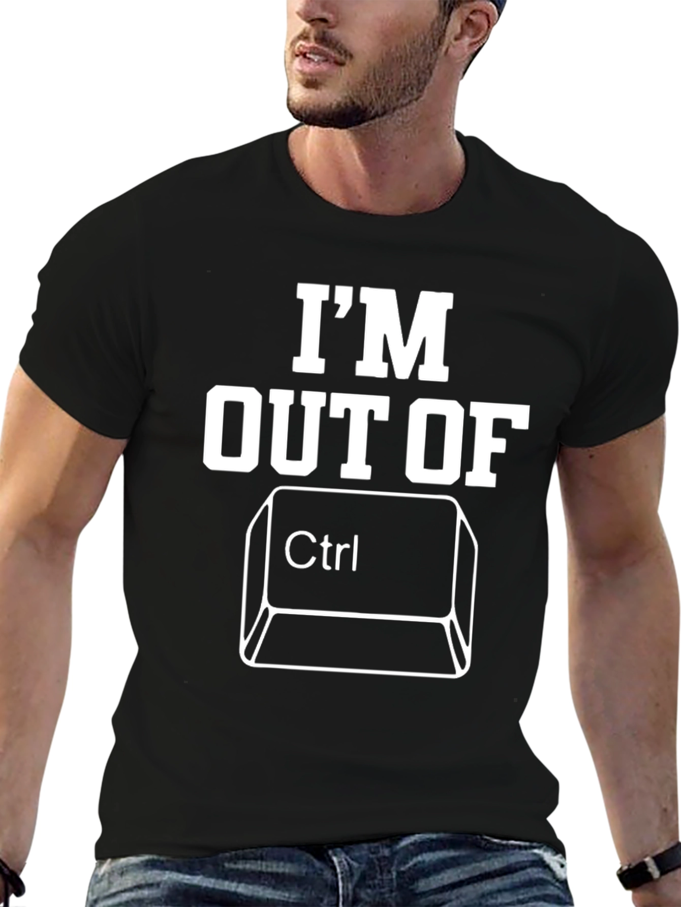 Im Out of Ctrl T-Shirt Funny Geek Tee