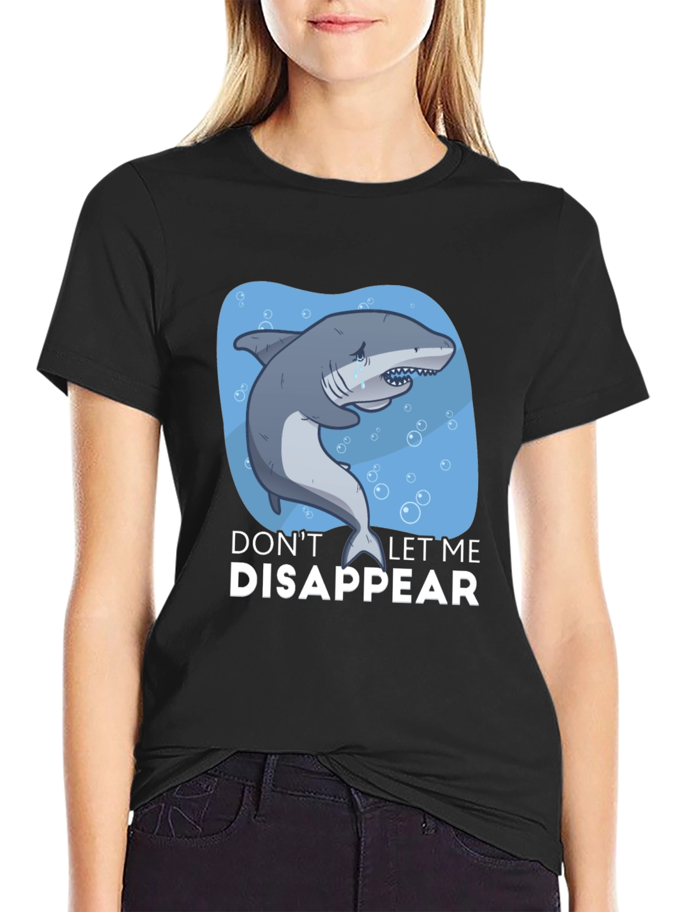 Save the Sharks T-Shirt - Dont Let Me Disappear