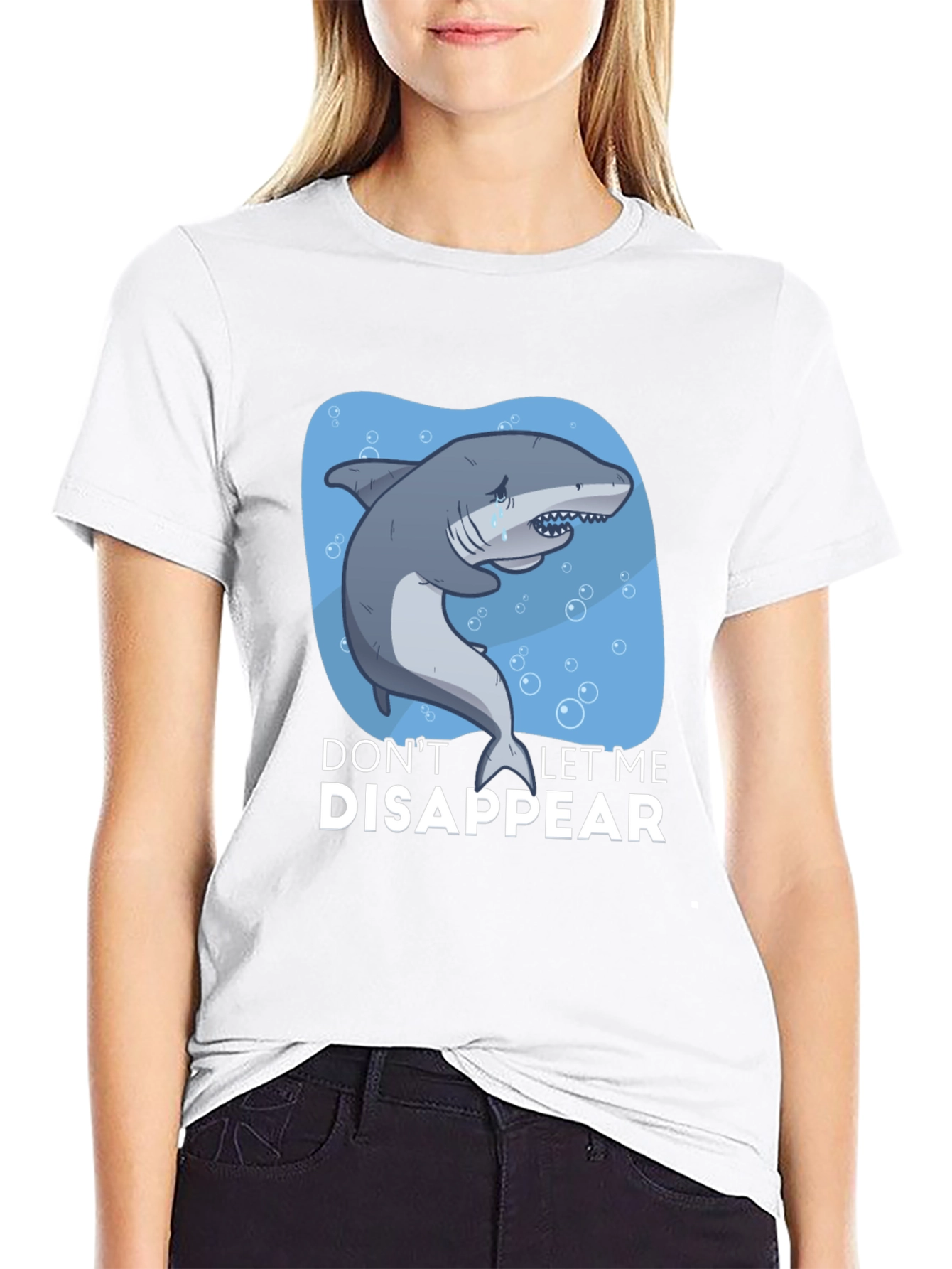 Save the Sharks T-Shirt - Dont Let Me Disappear