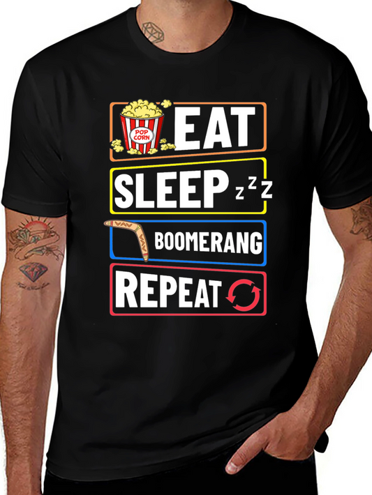 Eat Sleep Boomerang Repeat T-Shirt
