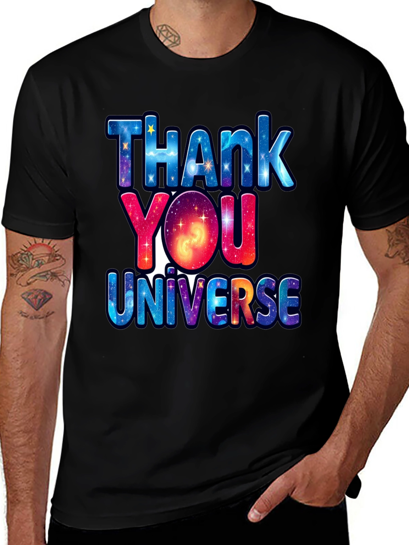Thank You Universe Graphic T-Shirt