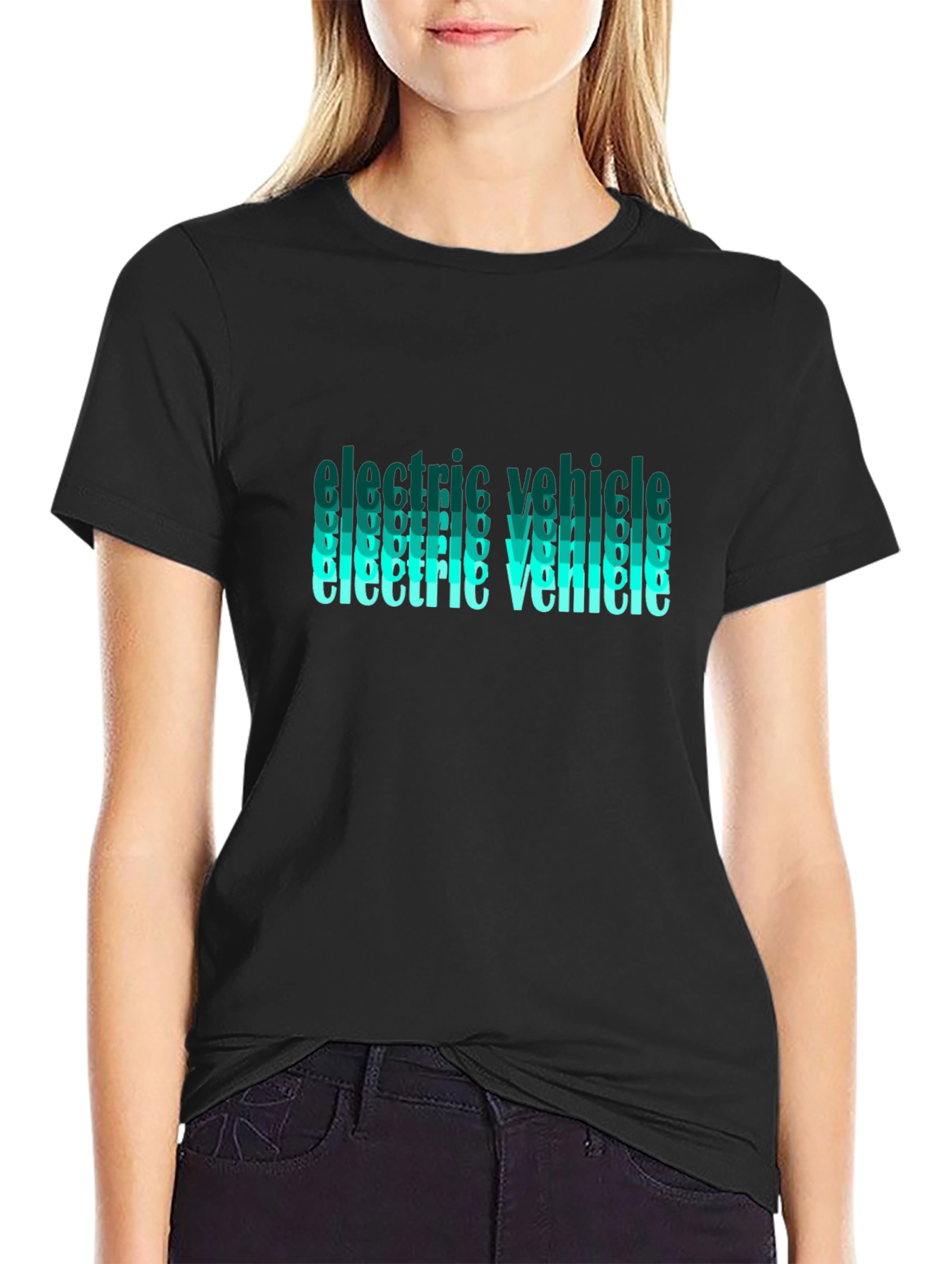 Electric Vehicle Graphic T-Shirt - Eco-Friendly Fashion