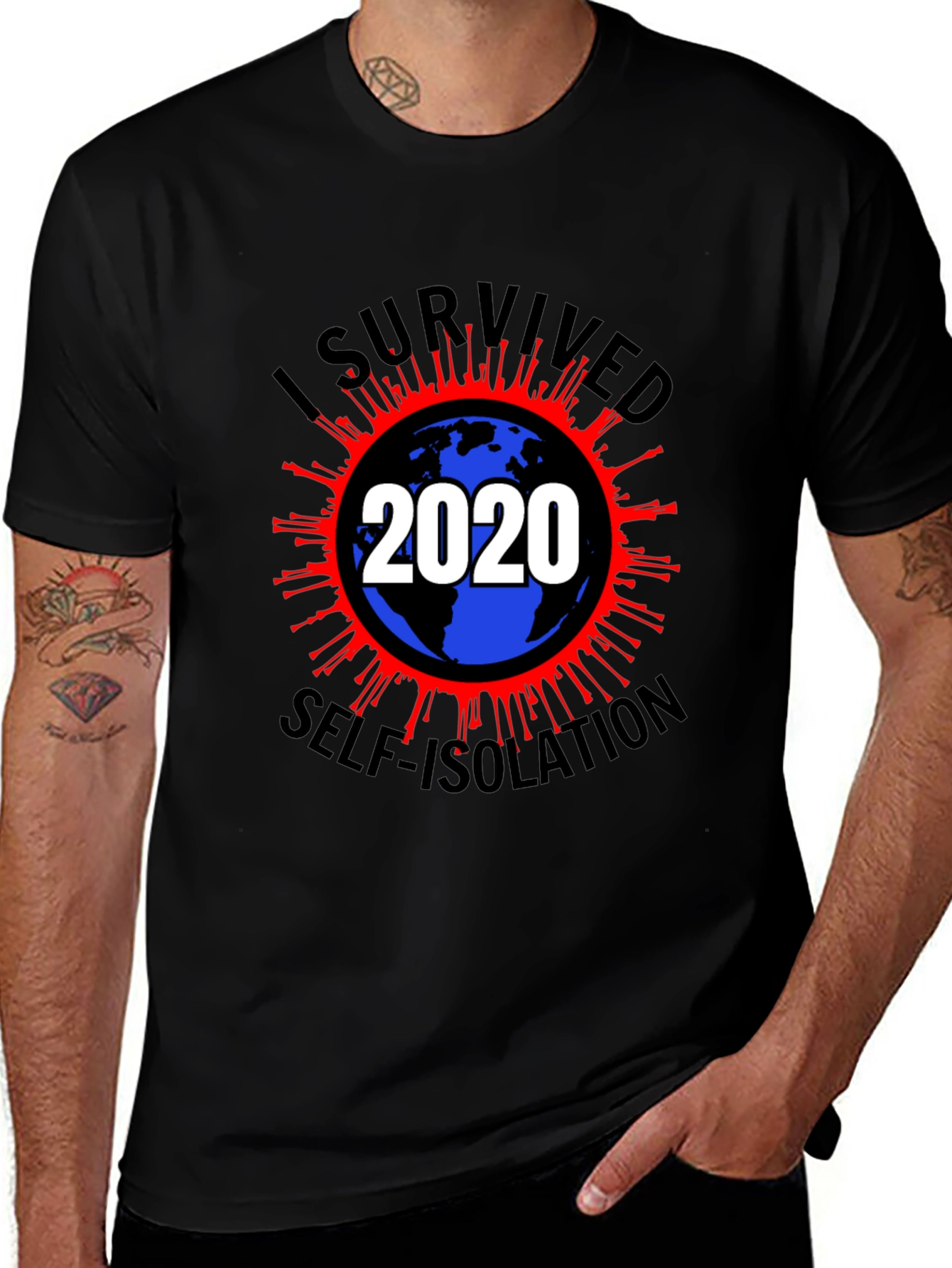 I Survived 2020 Self-Isolation T-Shirt