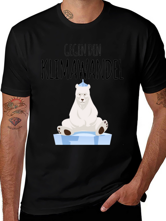 Against Climate Change Bear T-Shirt