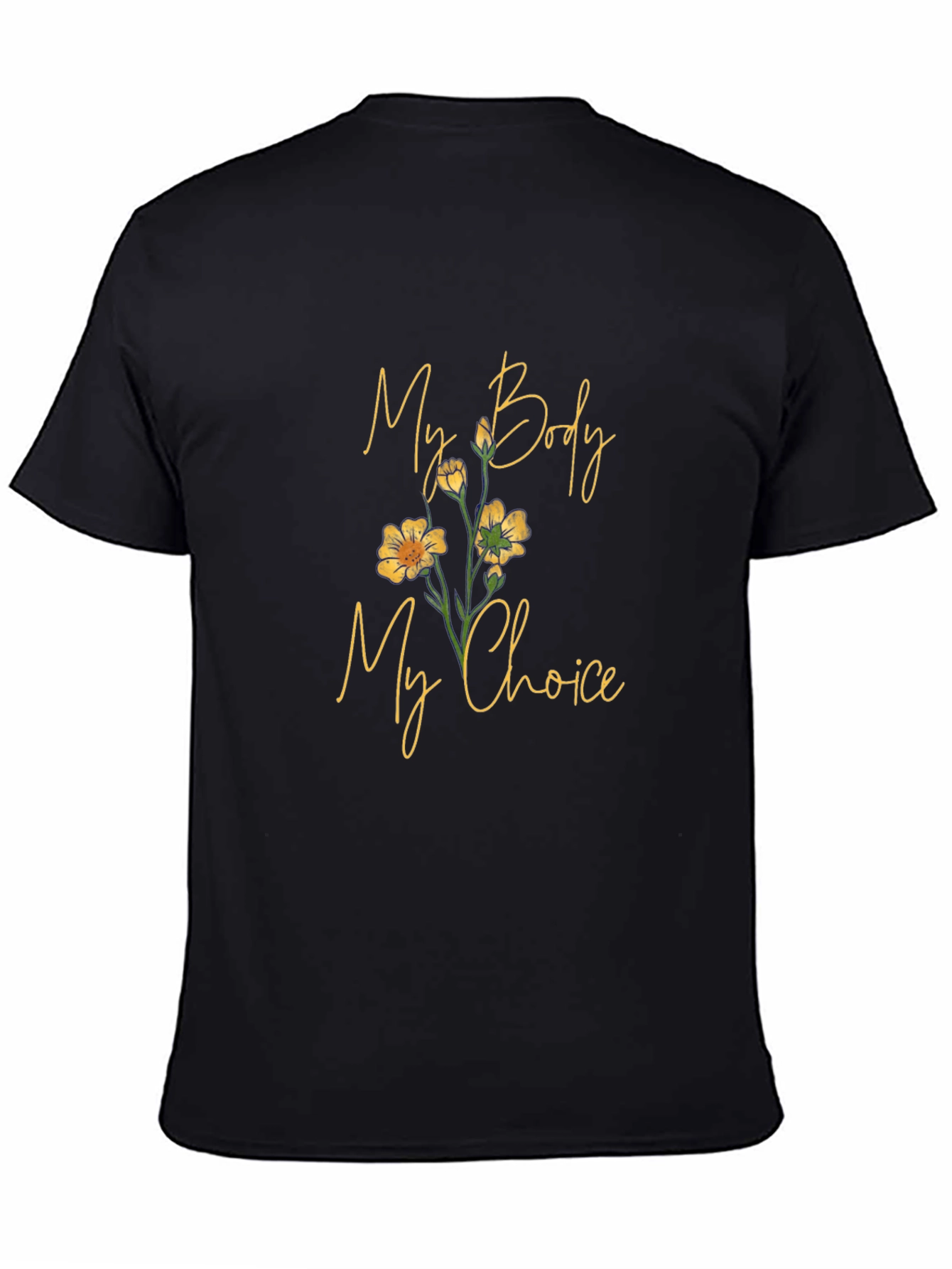My Body My Choice Floral Tee