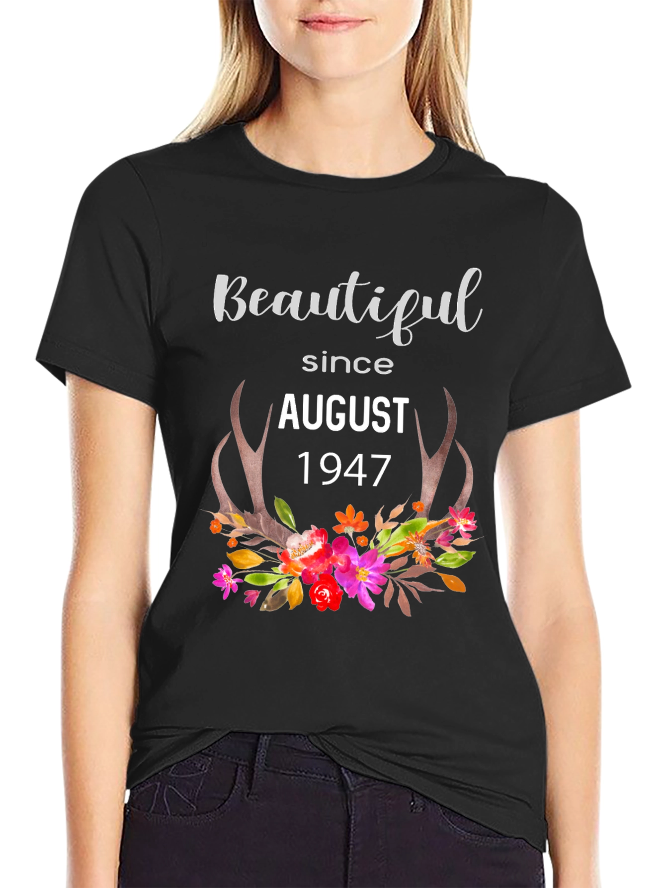 Beautiful Since August 1947 T-Shirt