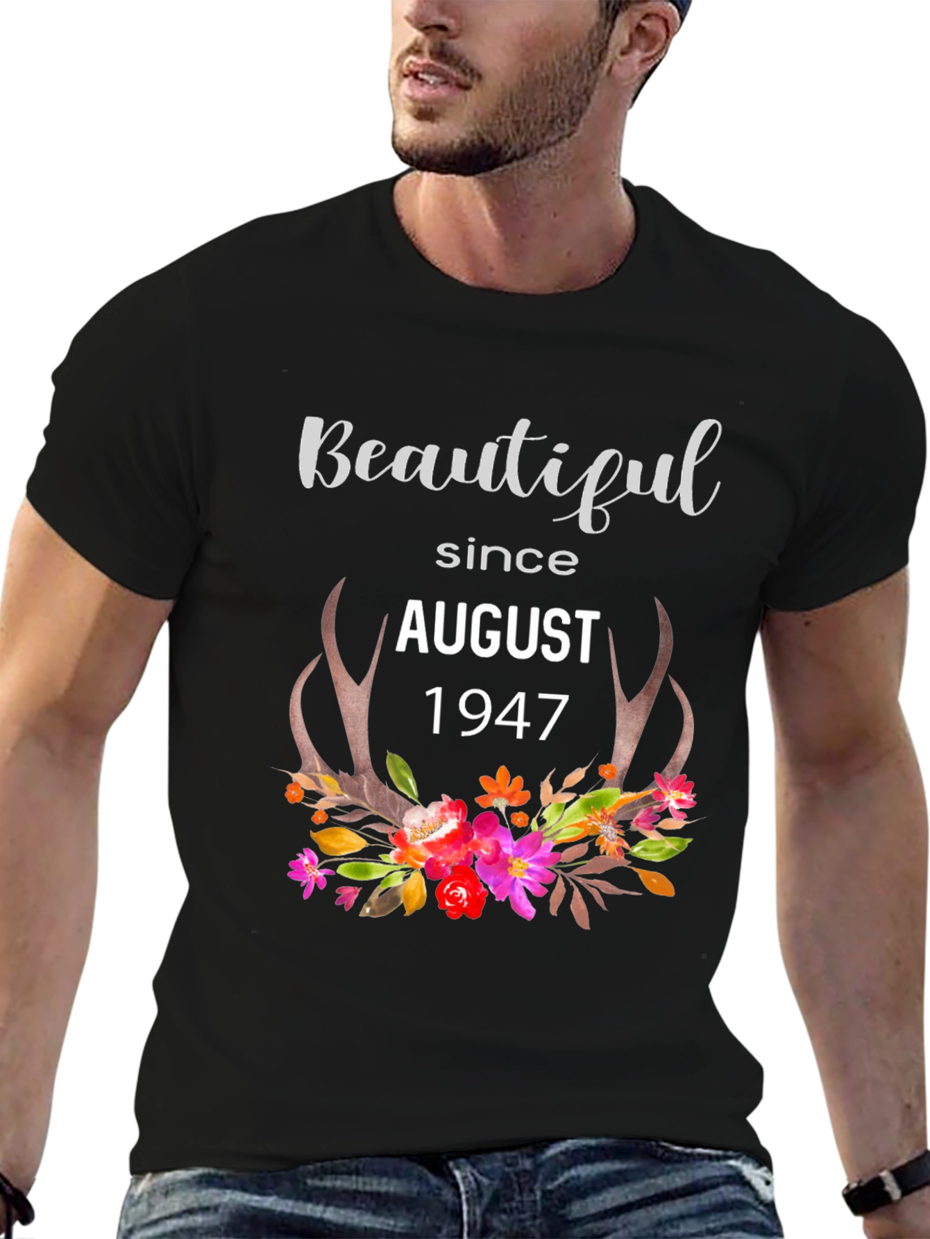 Beautiful Since August 1947 T-Shirt