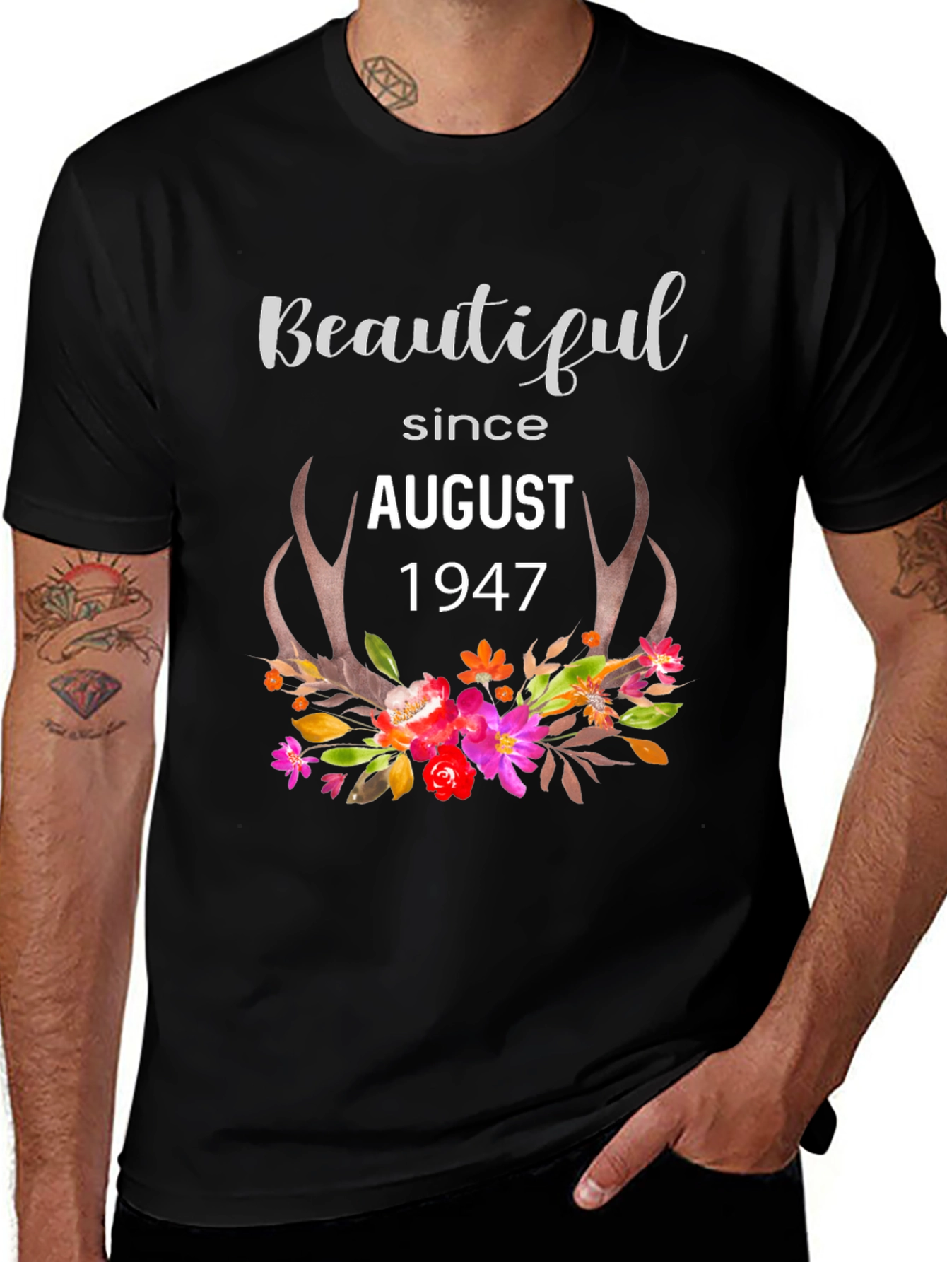 Beautiful Since August 1947 T-Shirt