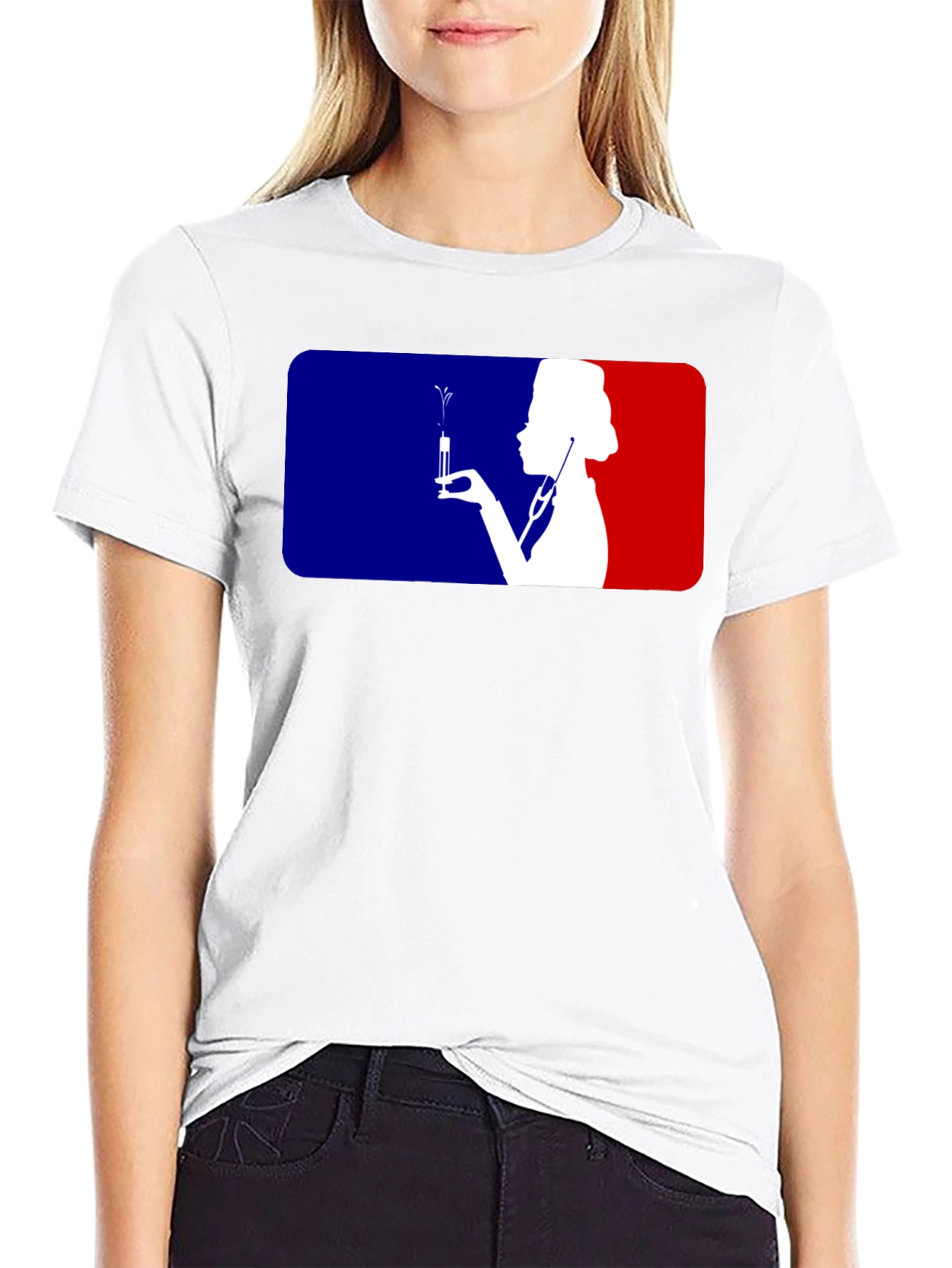 Nurse Injection Silhouette T-Shirt