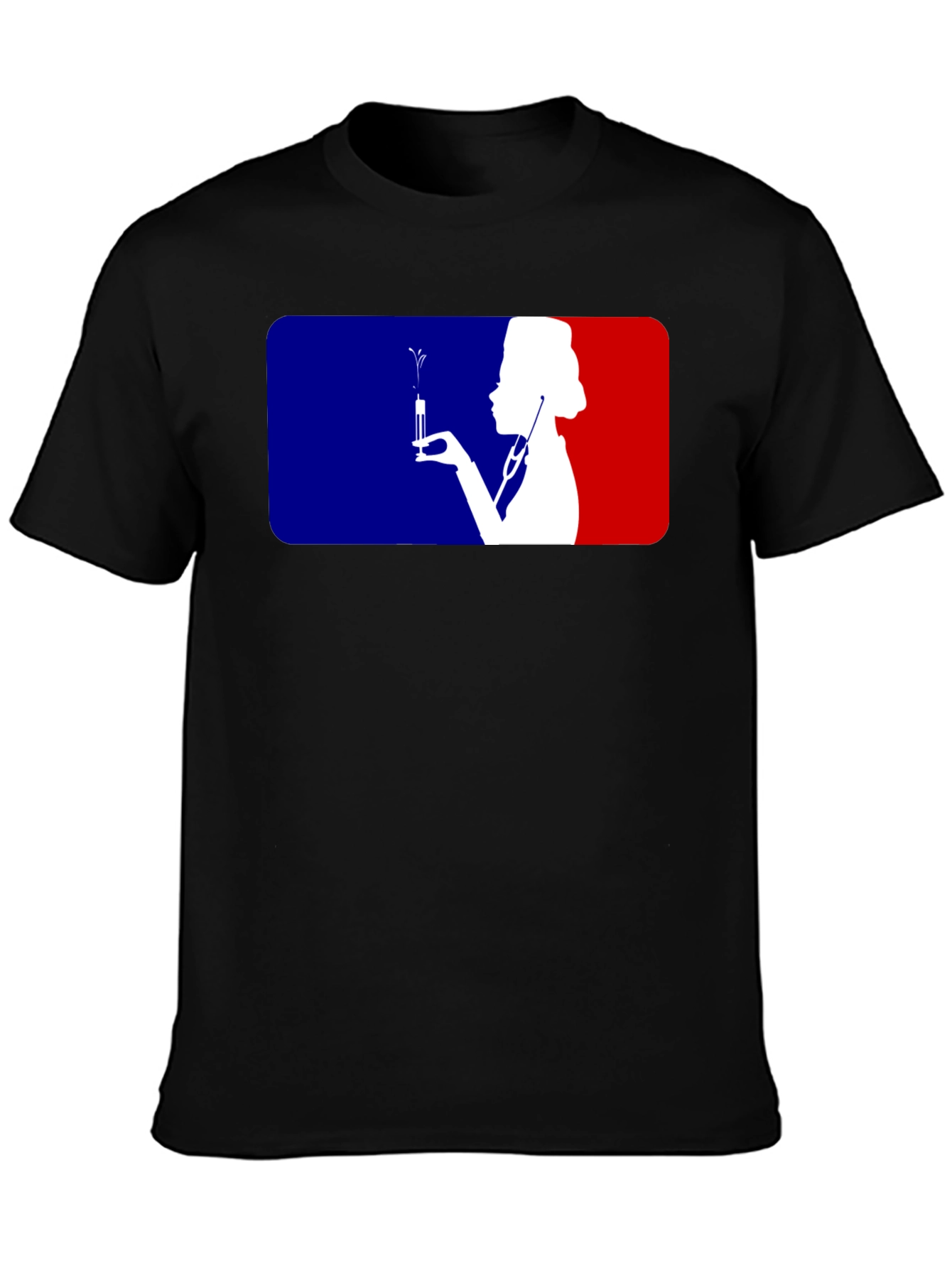 Nurse Injection Silhouette T-Shirt