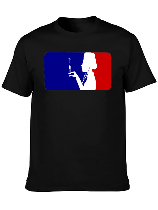 Nurse Injection Silhouette T-Shirt