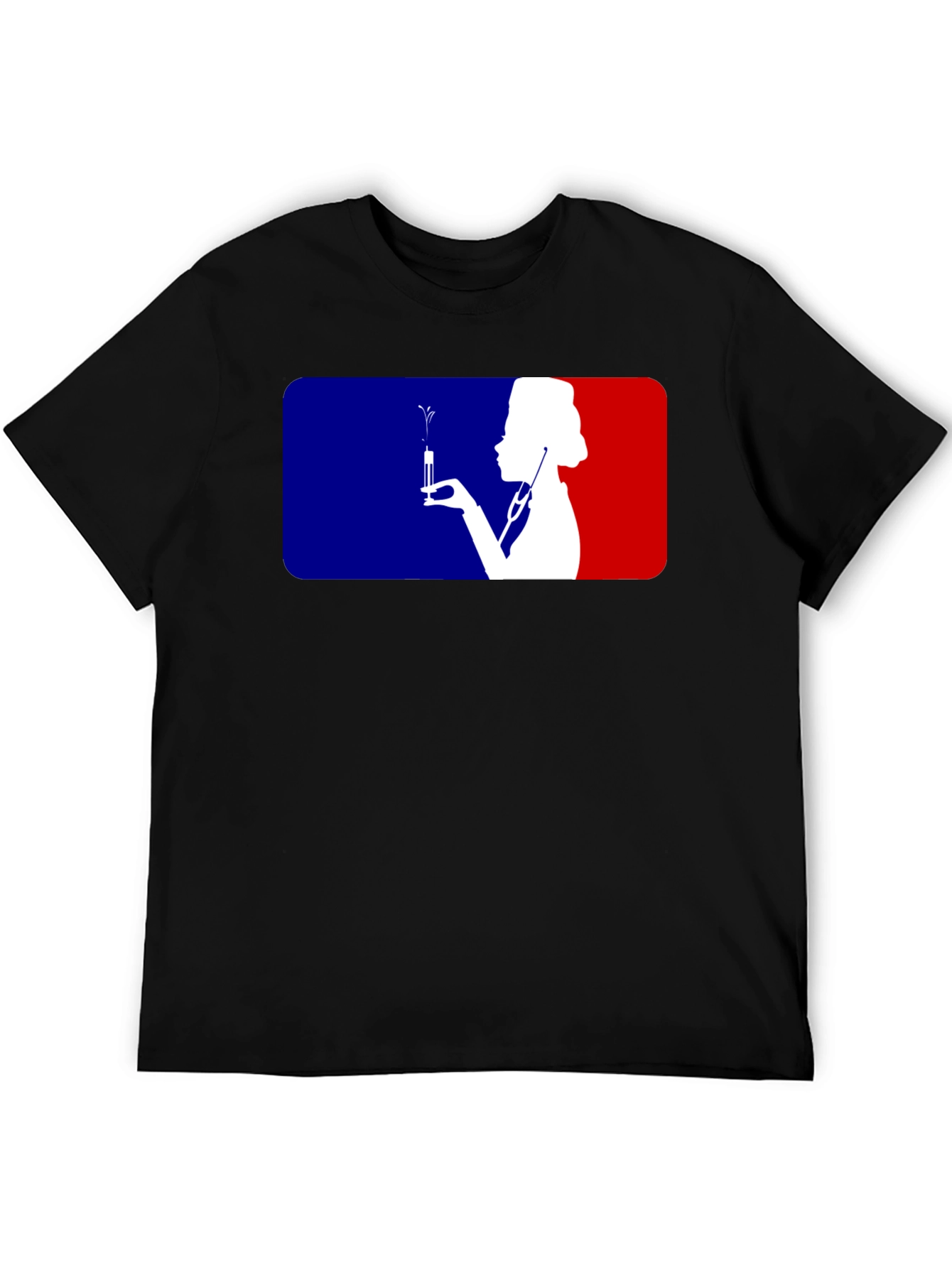 Nurse Injection Silhouette T-Shirt