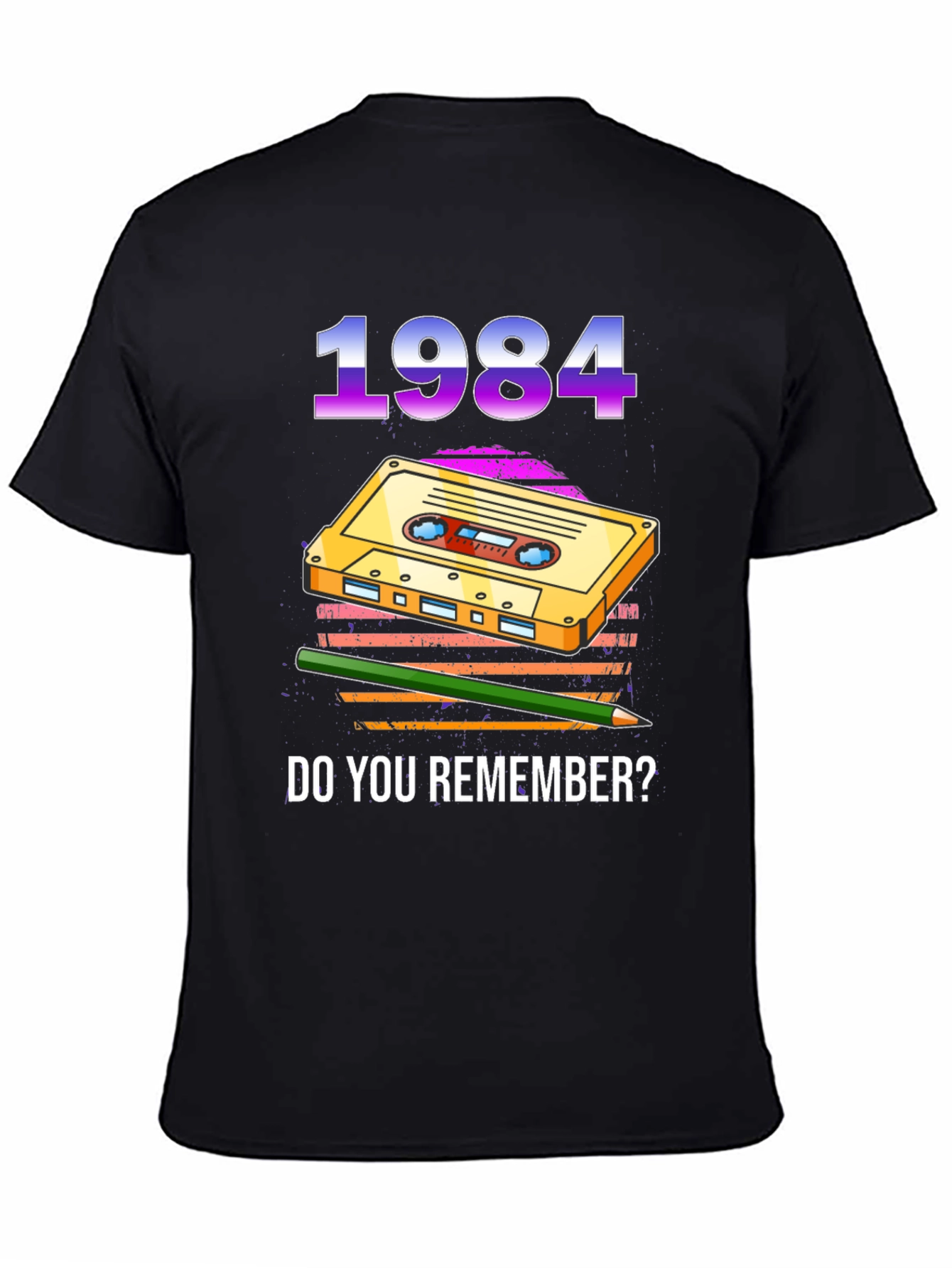 1984 Cassette Tape Graphic T-Shirt
