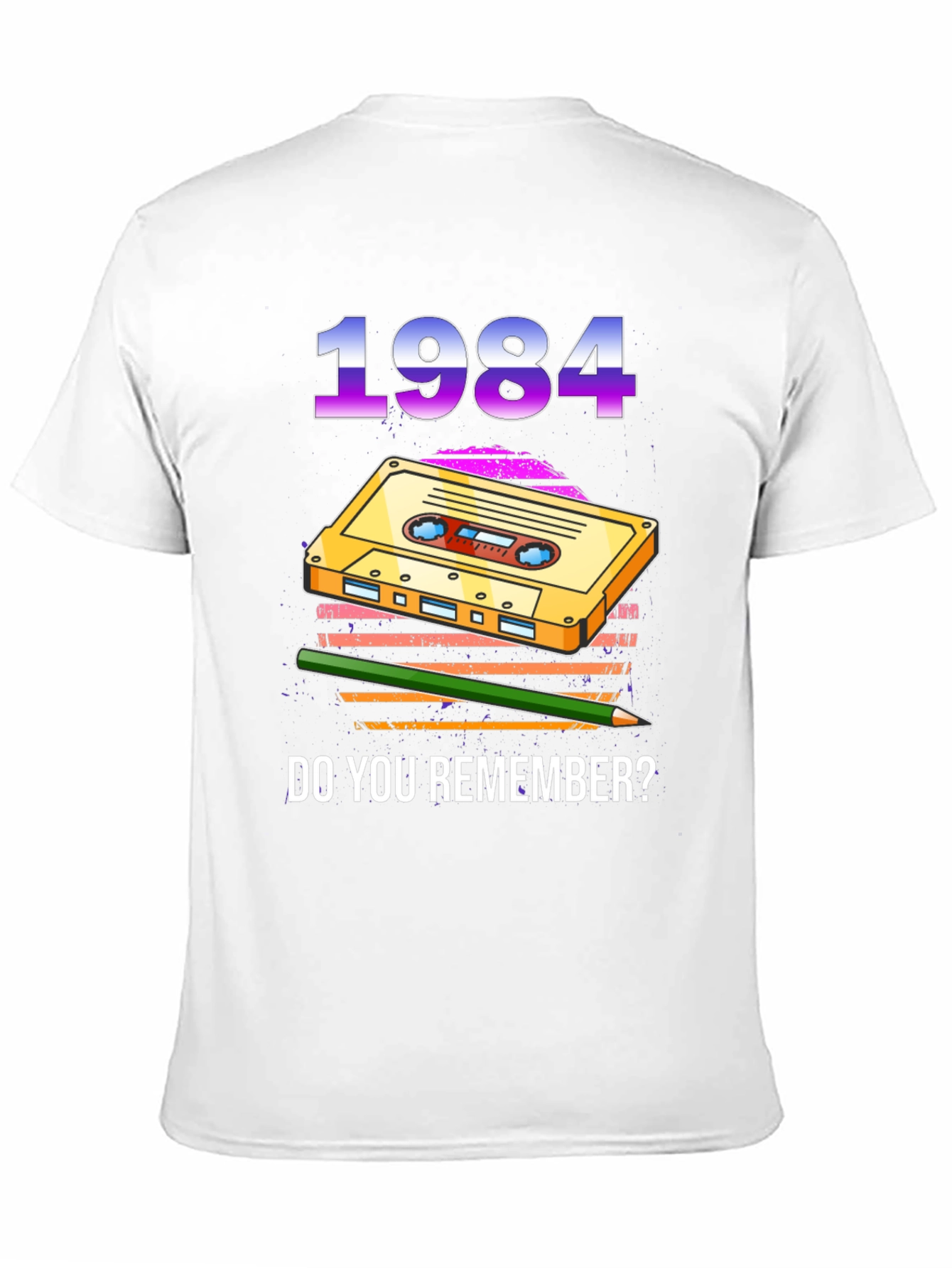 1984 Cassette Tape Graphic T-Shirt