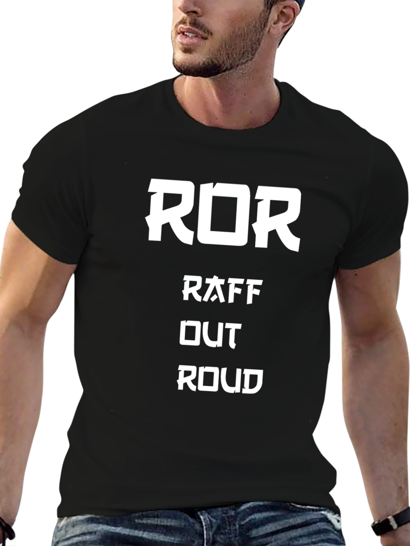ROR Raff Out Roud Graphic T-Shirt