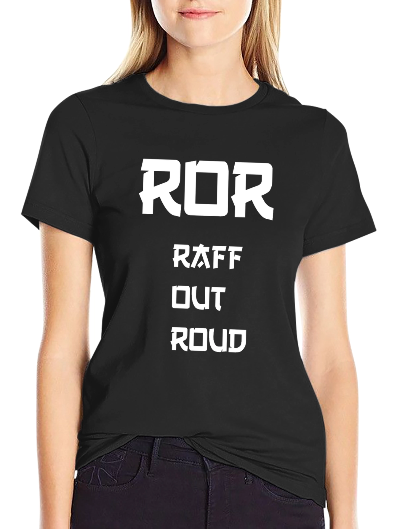 ROR Raff Out Roud Graphic T-Shirt