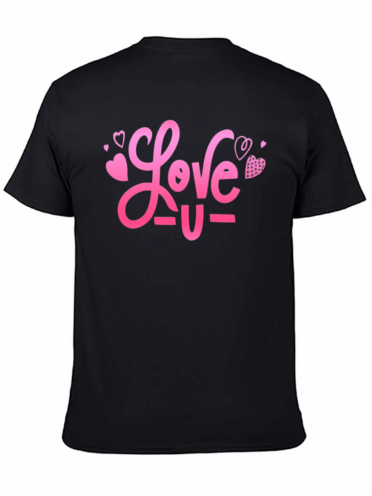 Love U Graphic Tee - Valentines Day Gift
