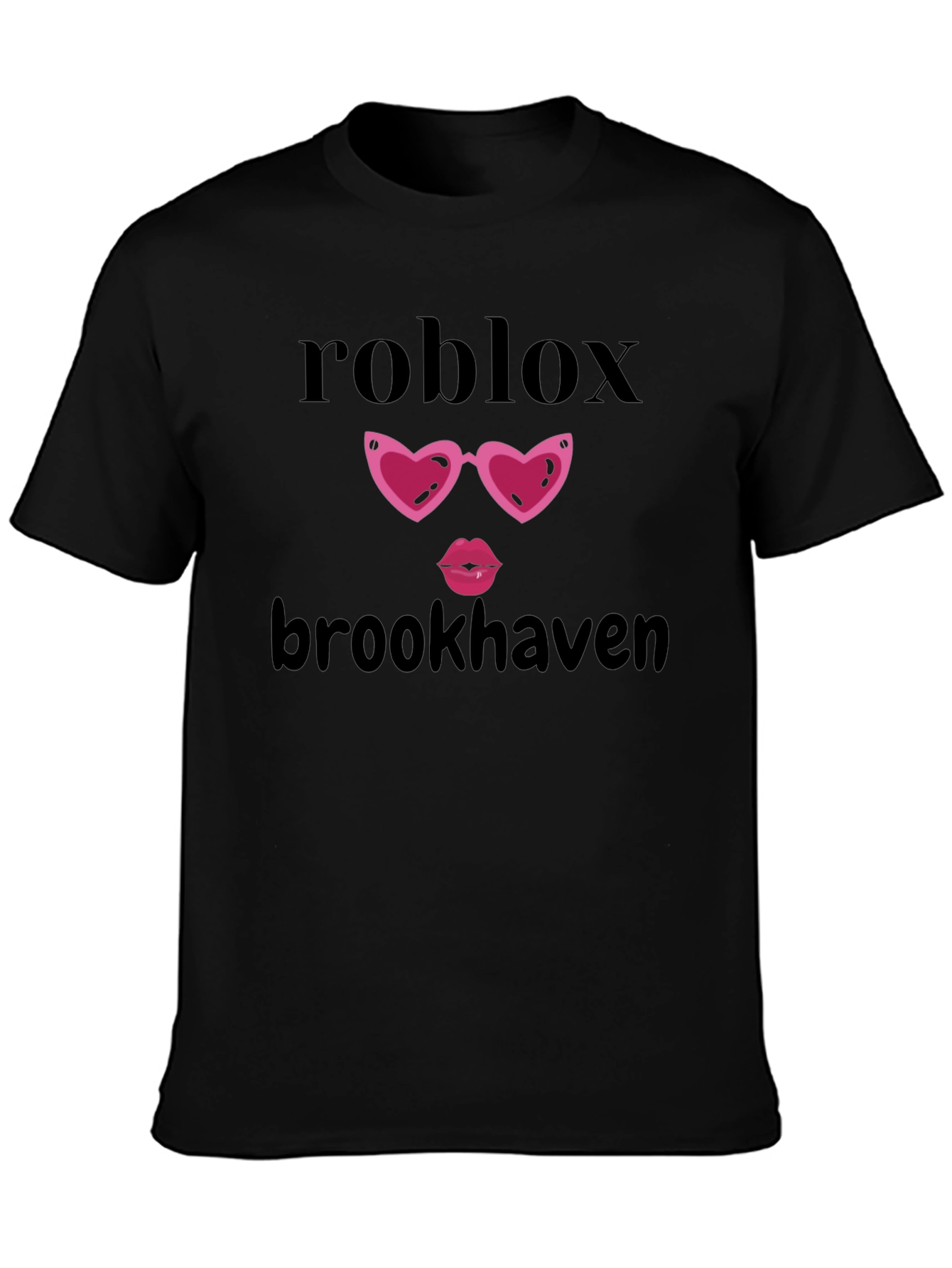 Roblox Brookhaven Heart Glasses T-Shirt
