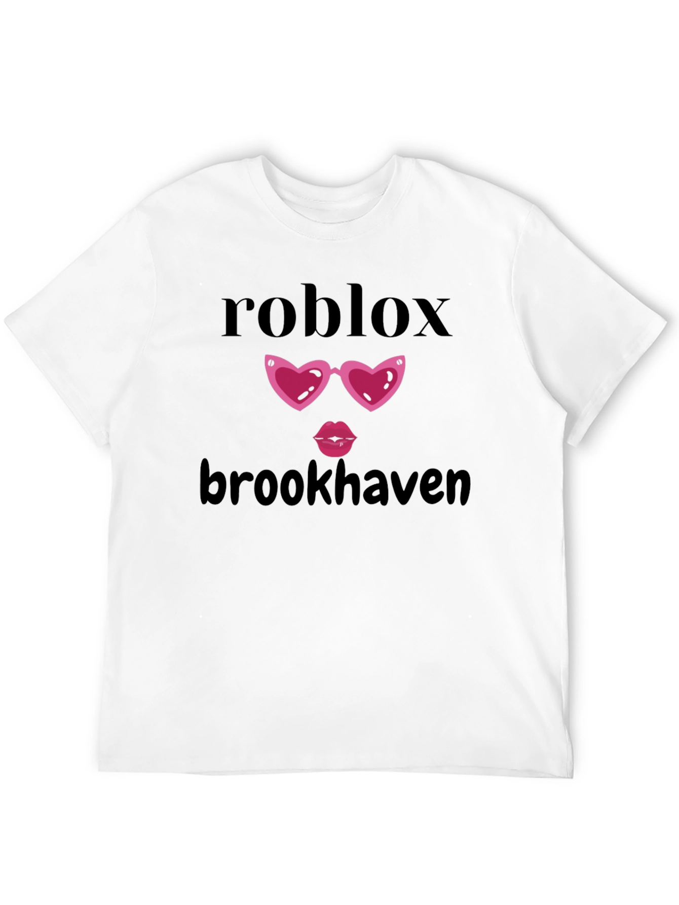 Roblox Brookhaven Heart Glasses T-Shirt