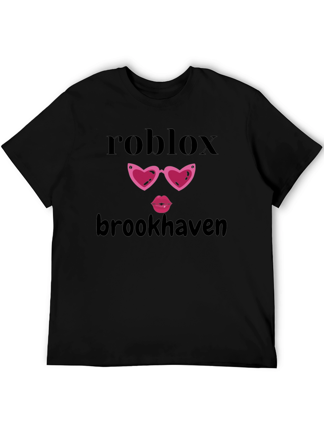Roblox Brookhaven Heart Glasses T-Shirt