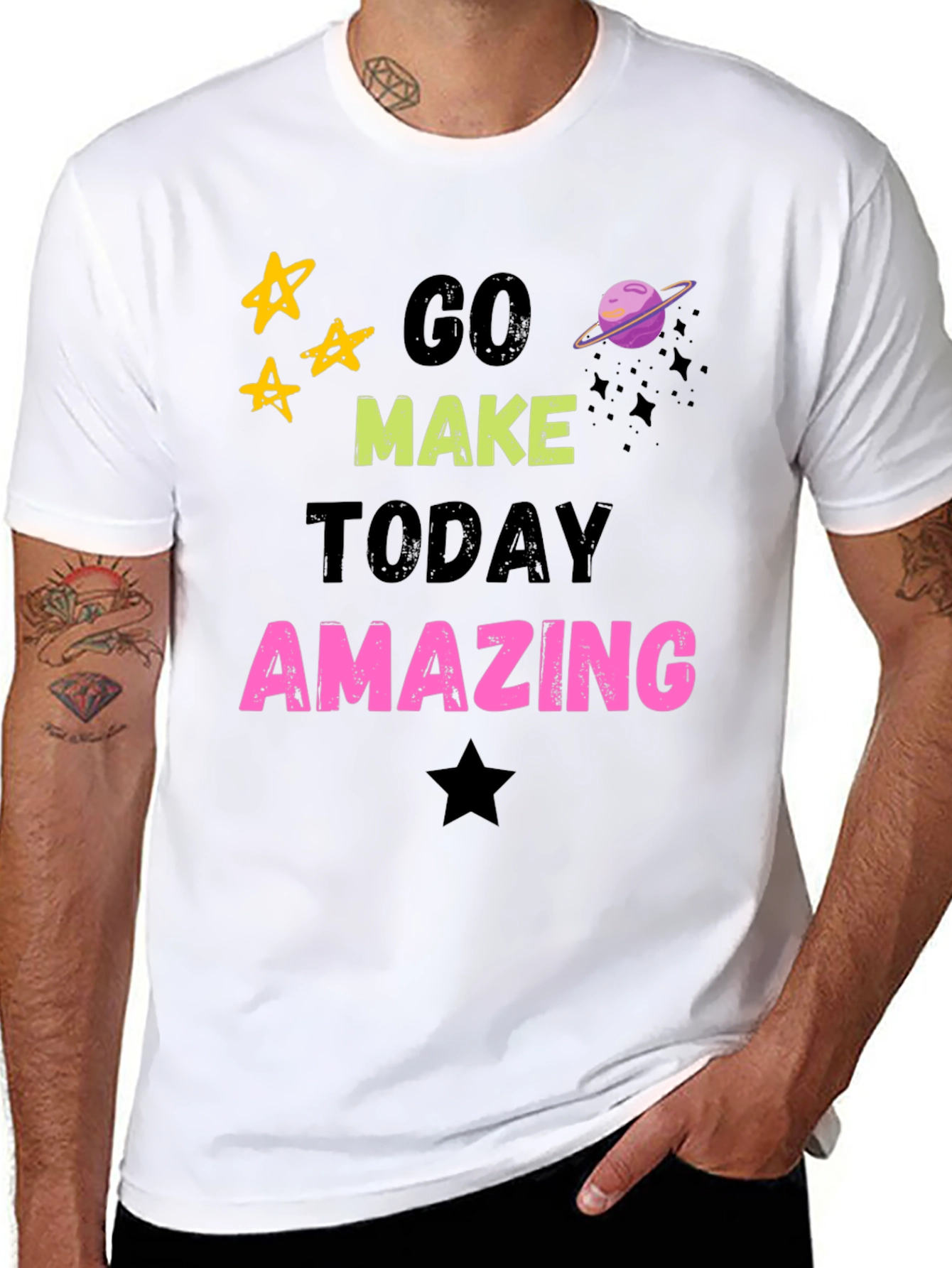 Go Make Today Amazing Graphic T-Shirt